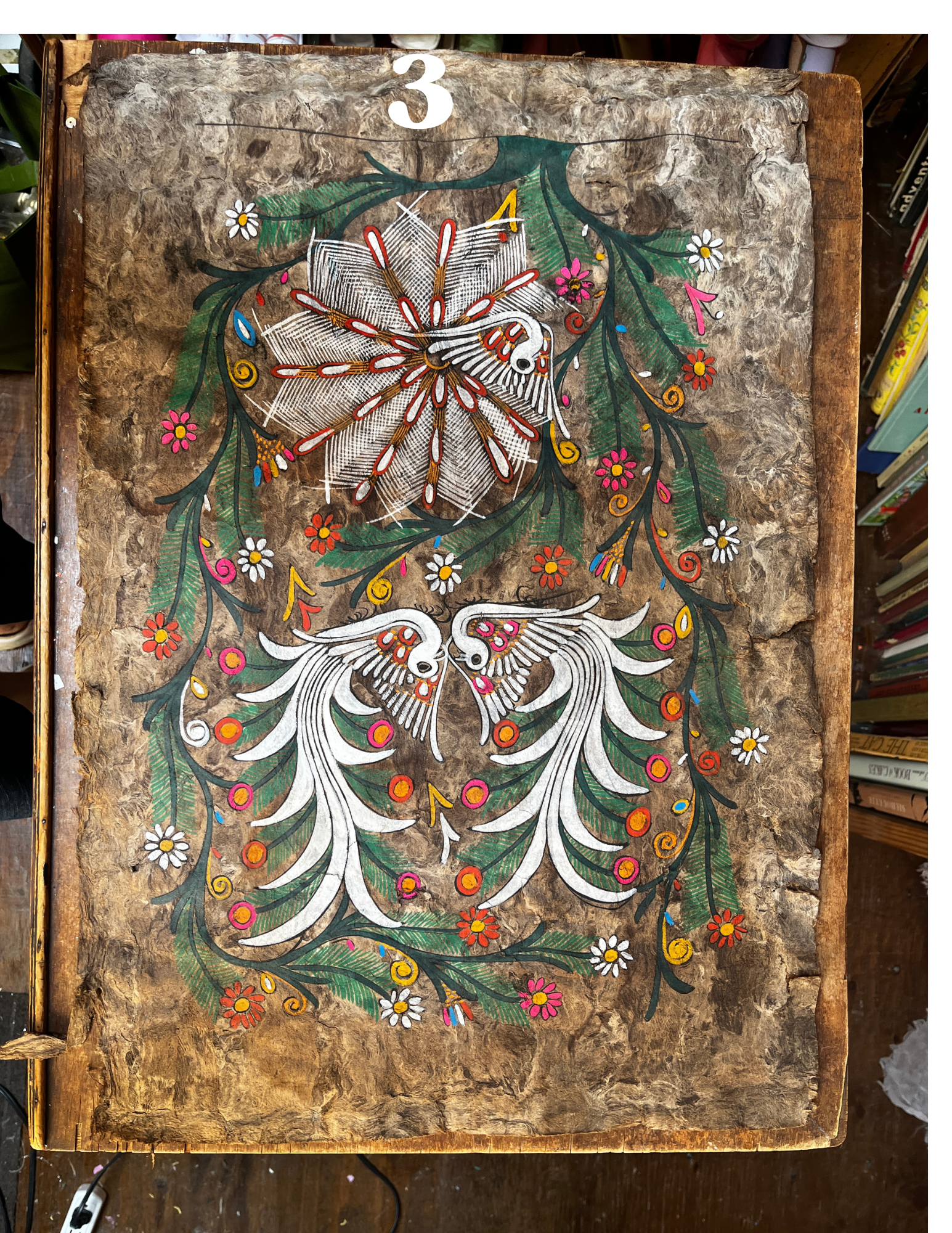 Vintage Bark Paper Prints - PARCEL