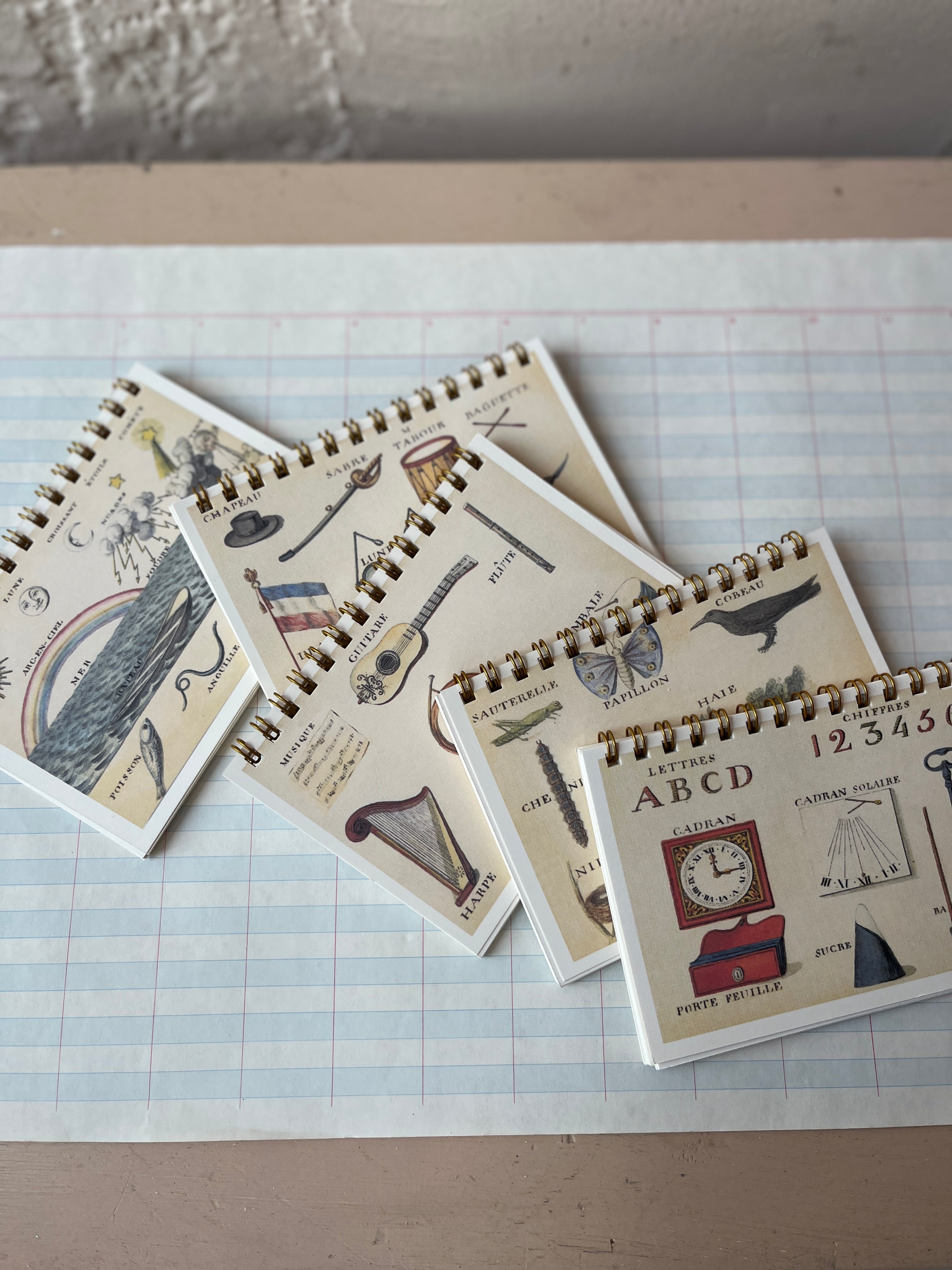 French Objects: Mini Notebooks - PARCEL