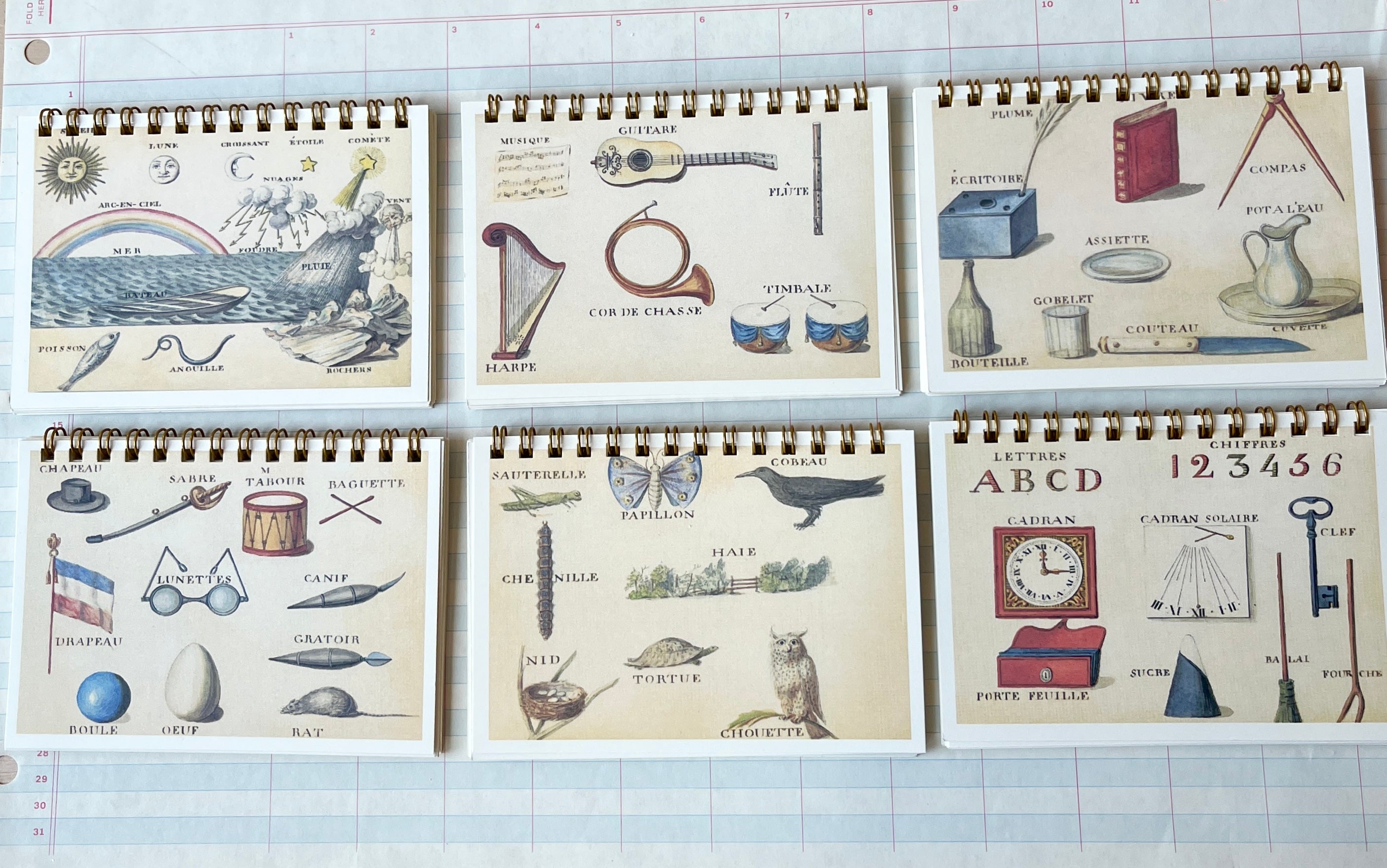 French Objects: Mini Notebooks - PARCEL