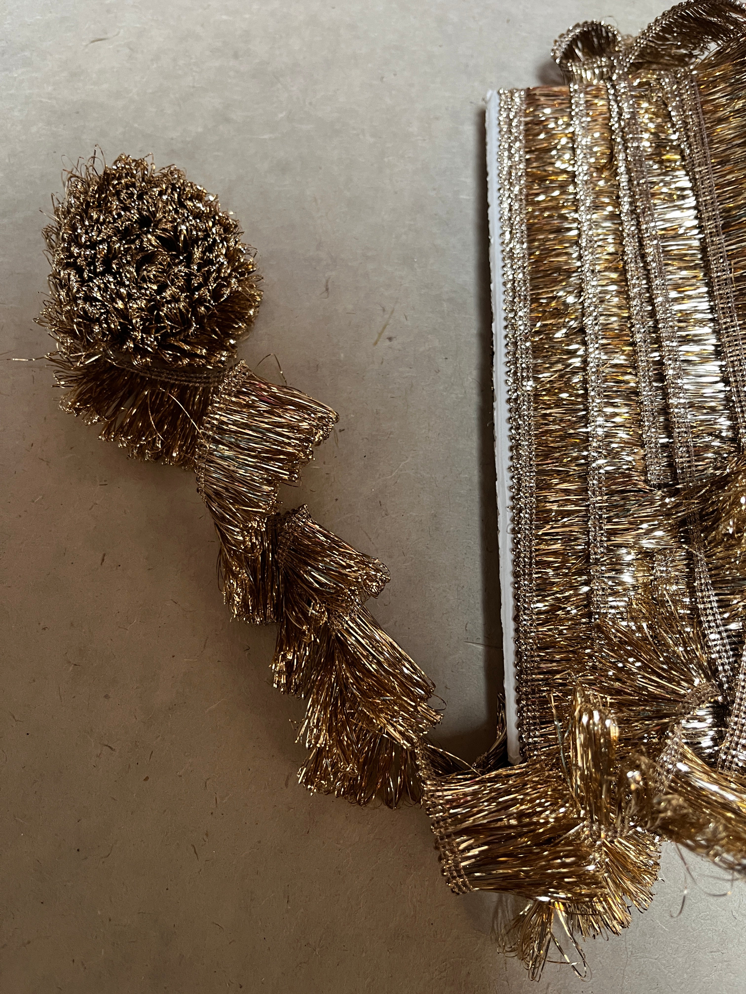Indian Tinsel Fringe Trim - PARCEL