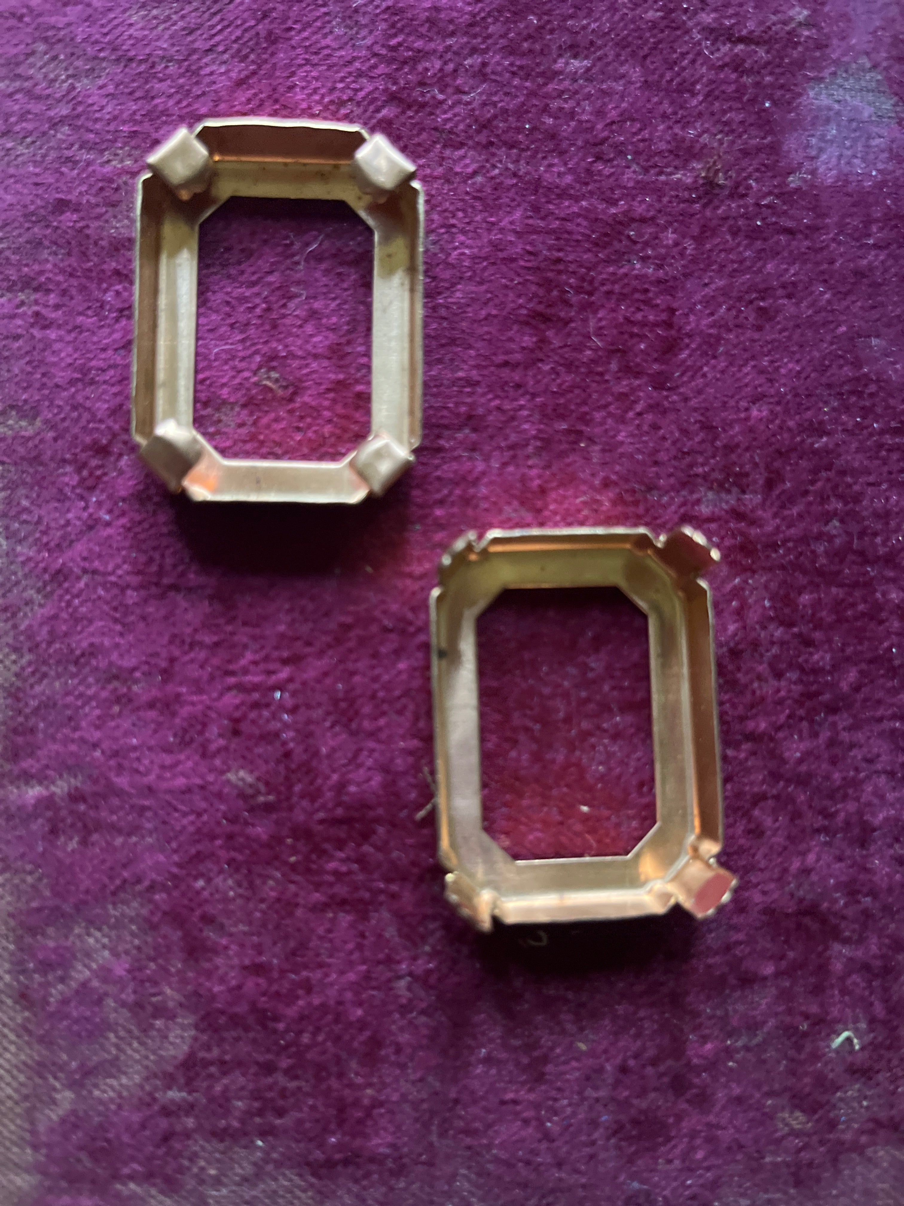 Rectangular Copper Open Face Frame