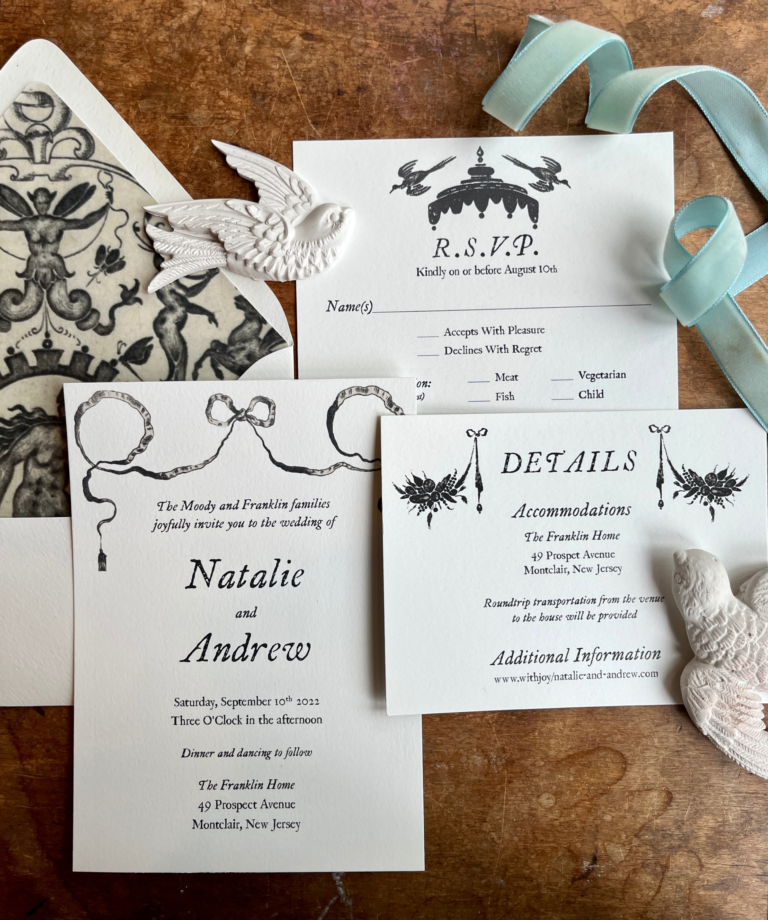 Antique Charm Invitation - PARCEL