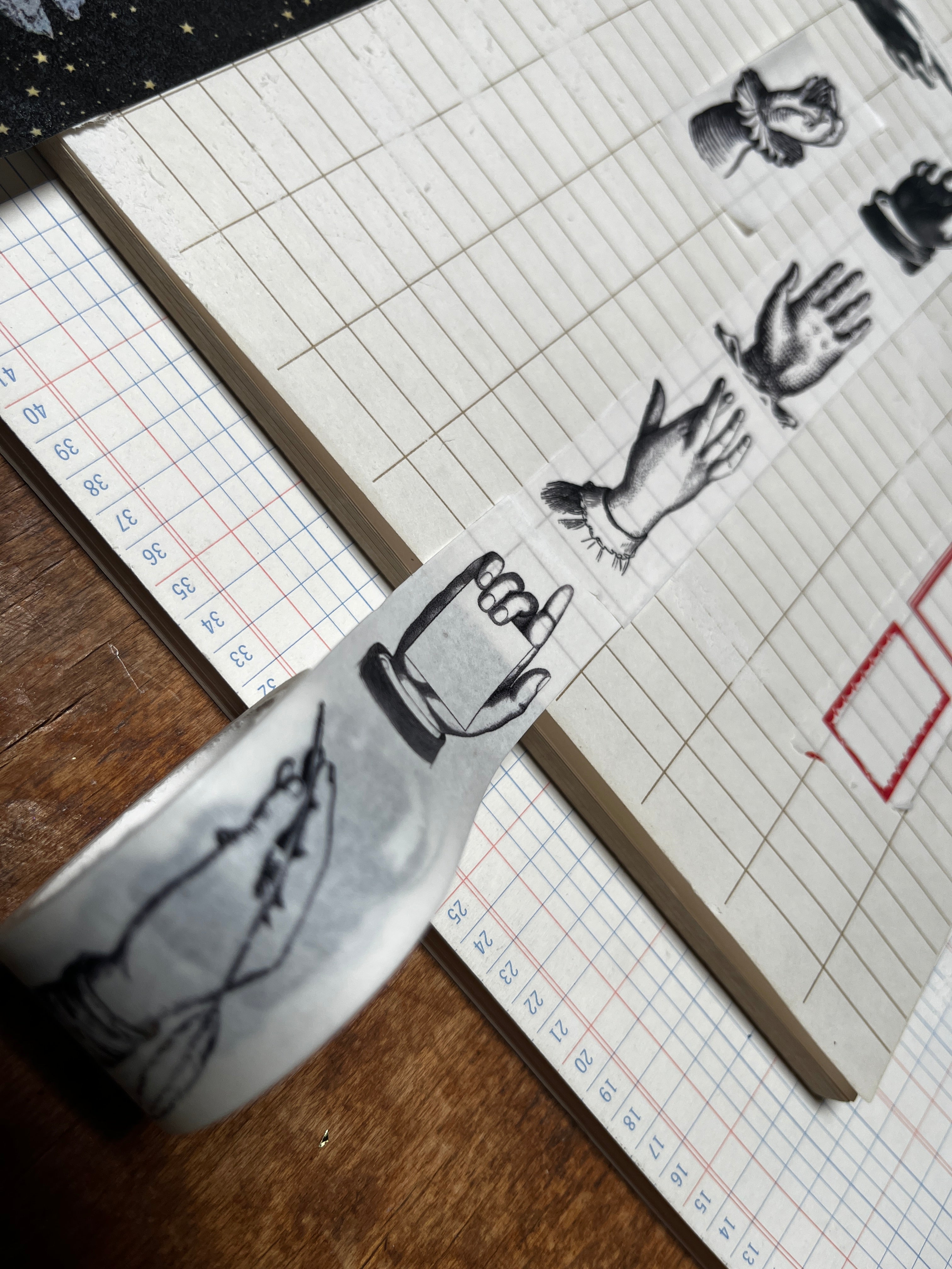 Parcel Signature Washi Tape - PARCEL