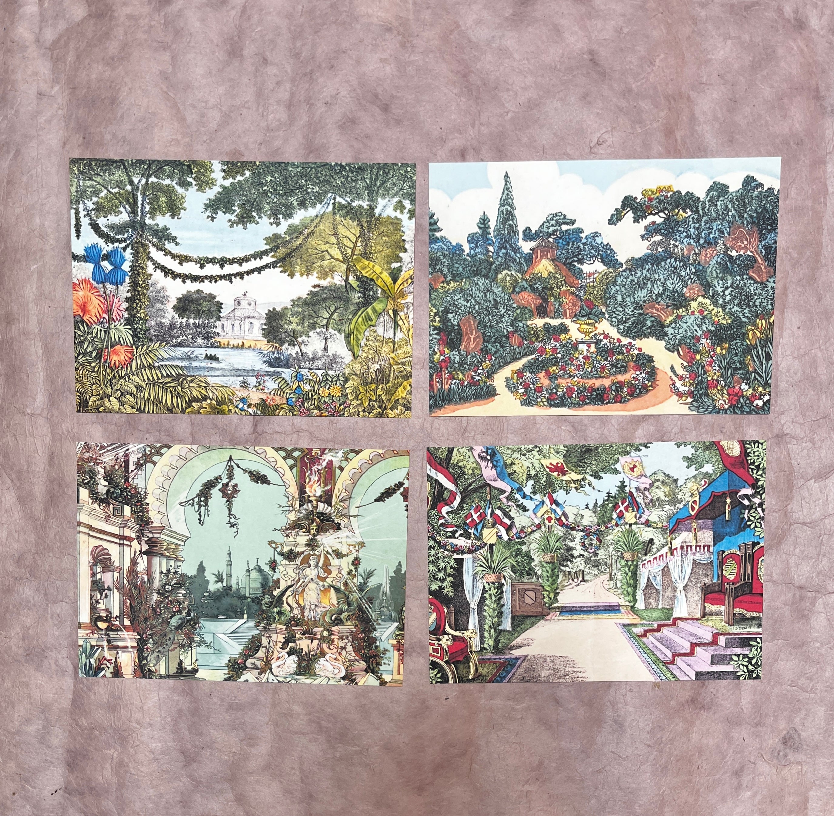 Paper Theatre Scenes Art Prints - PARCEL