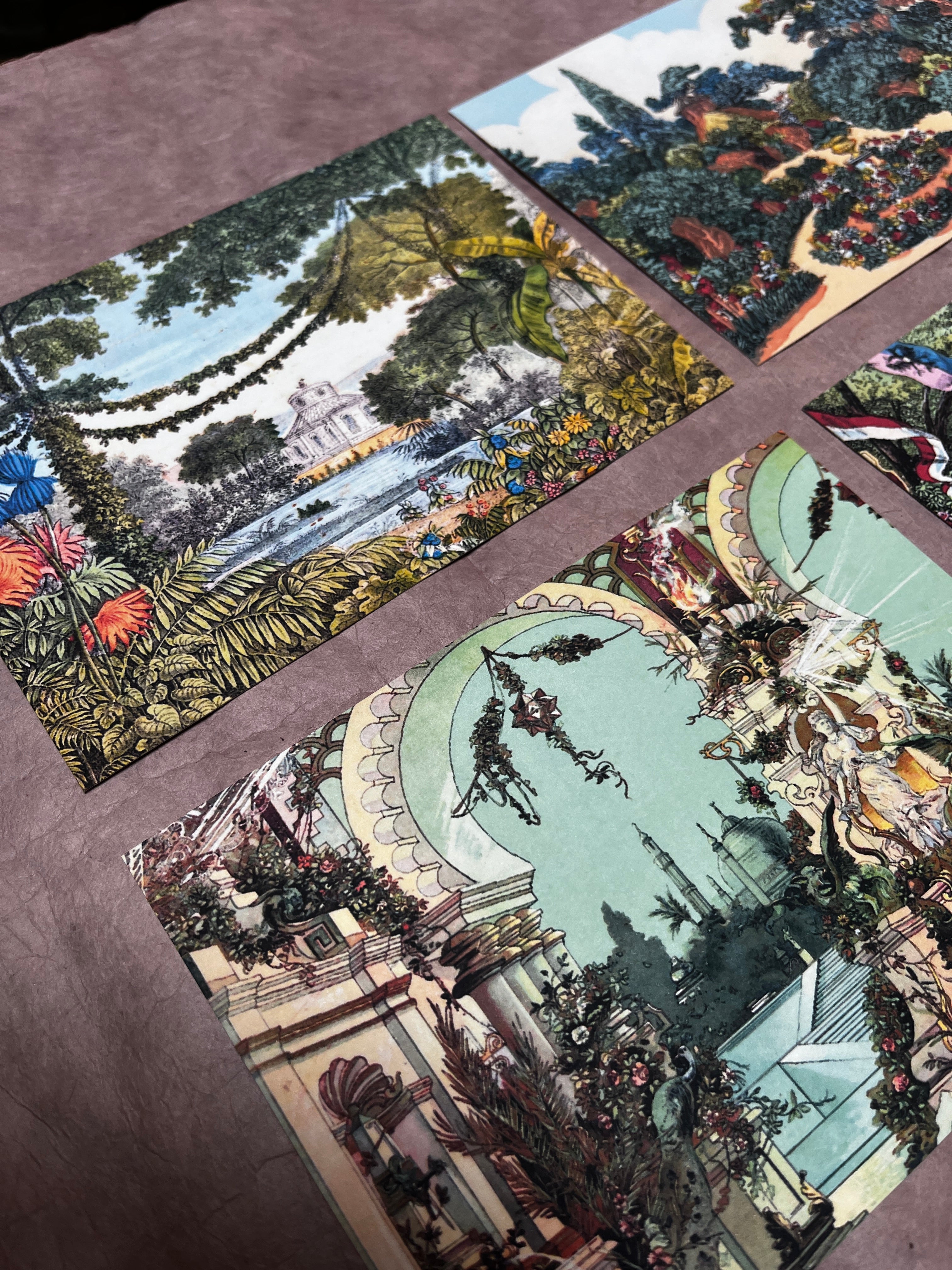 Paper Theatre Scenes Art Prints - PARCEL