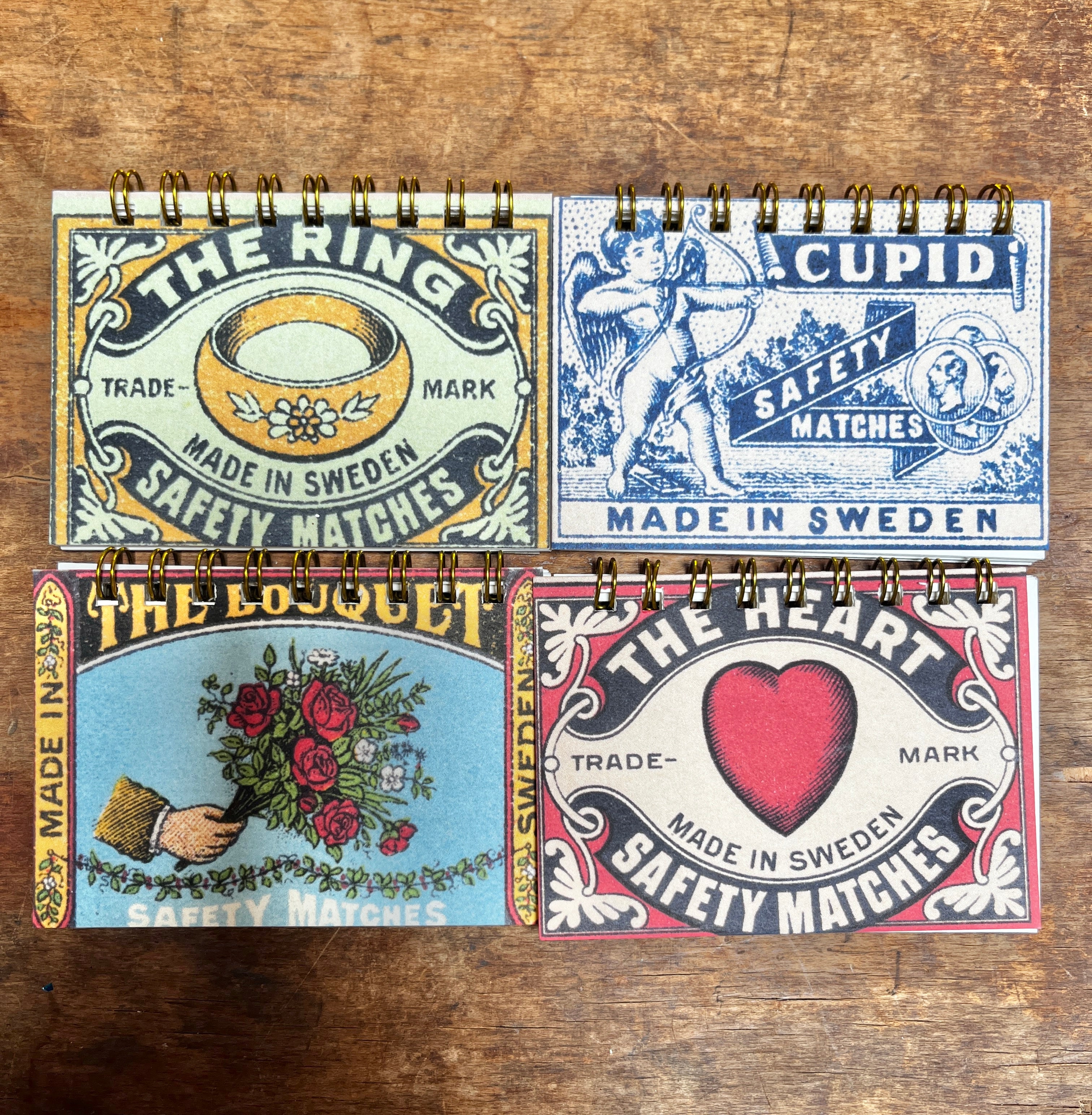 Teeny Tiny Pocket Matchbook Notebooks