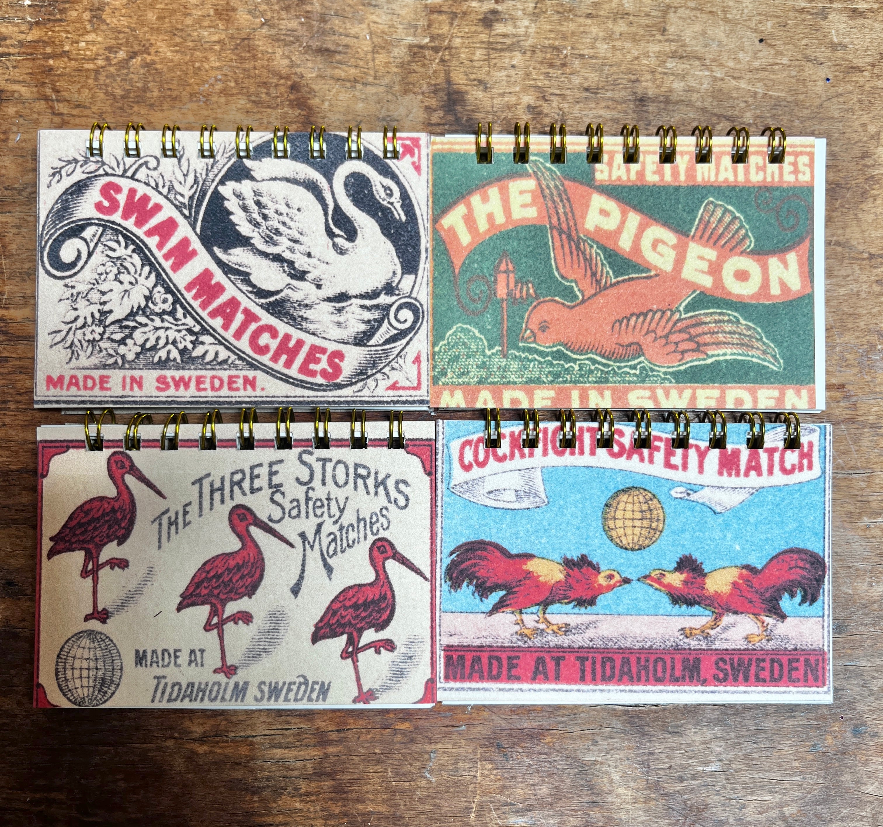 Teeny Tiny Pocket Matchbook Notebooks