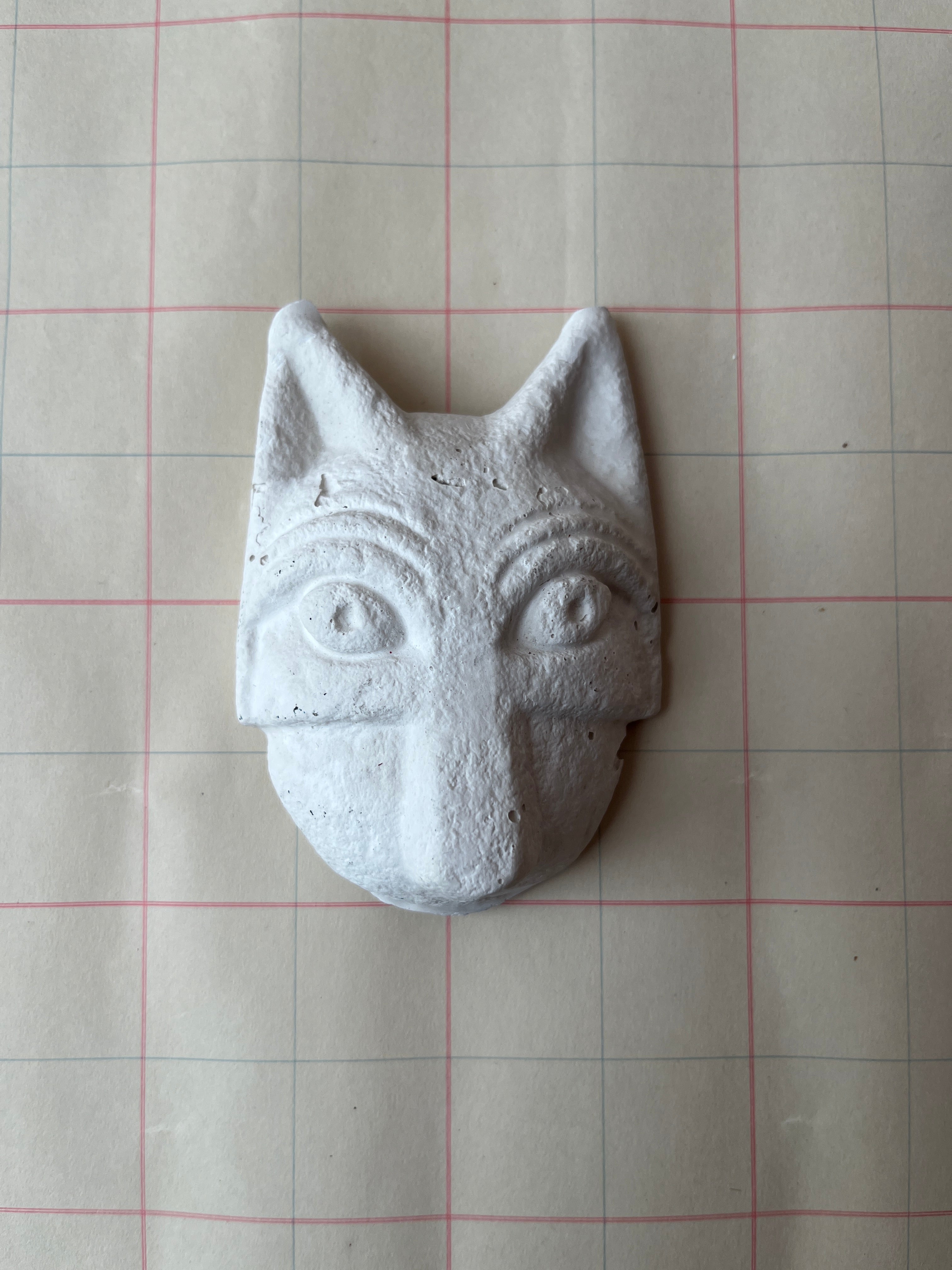 Plaster Cat Wall-hanging - PARCEL