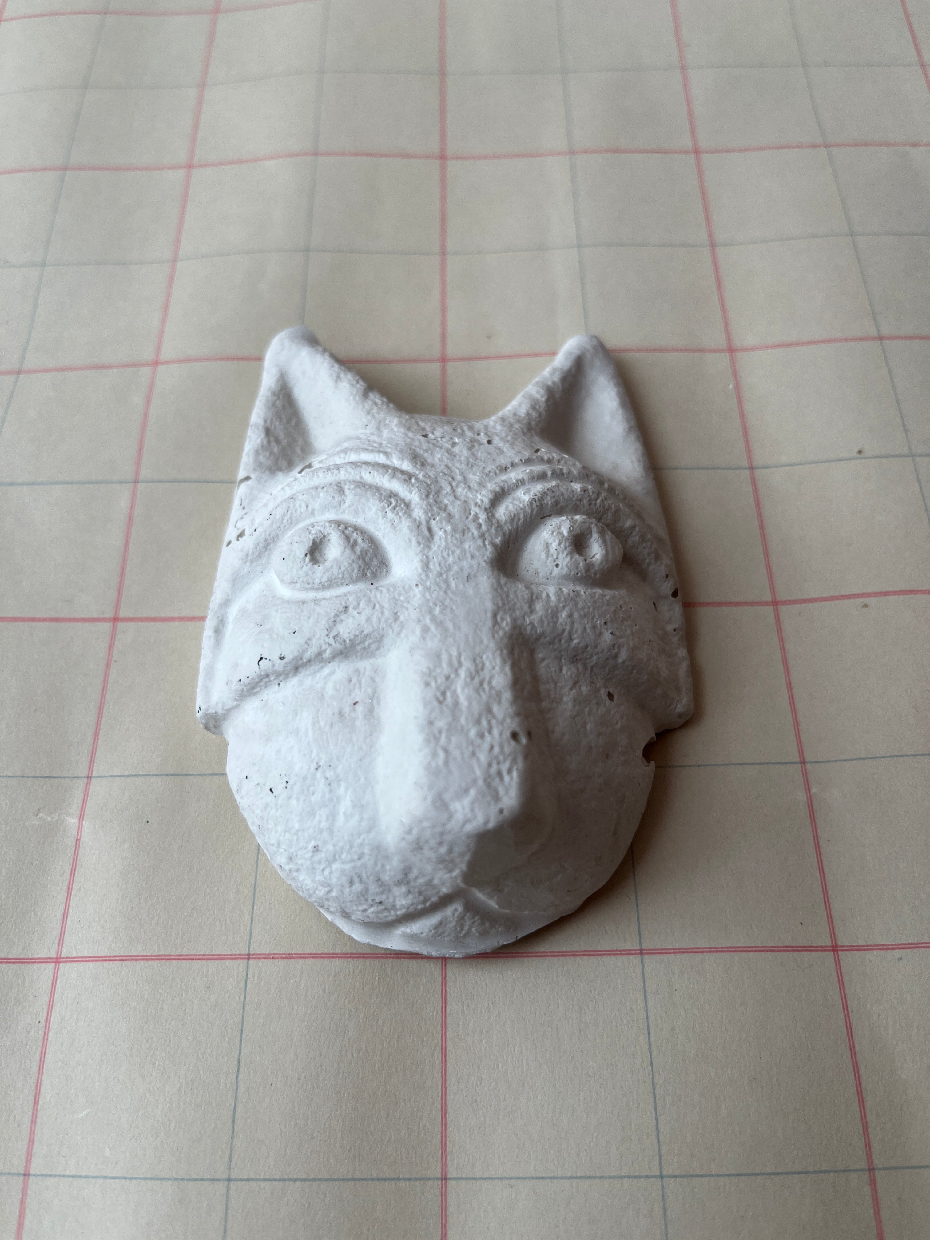 Plaster Cat Wall-hanging - PARCEL