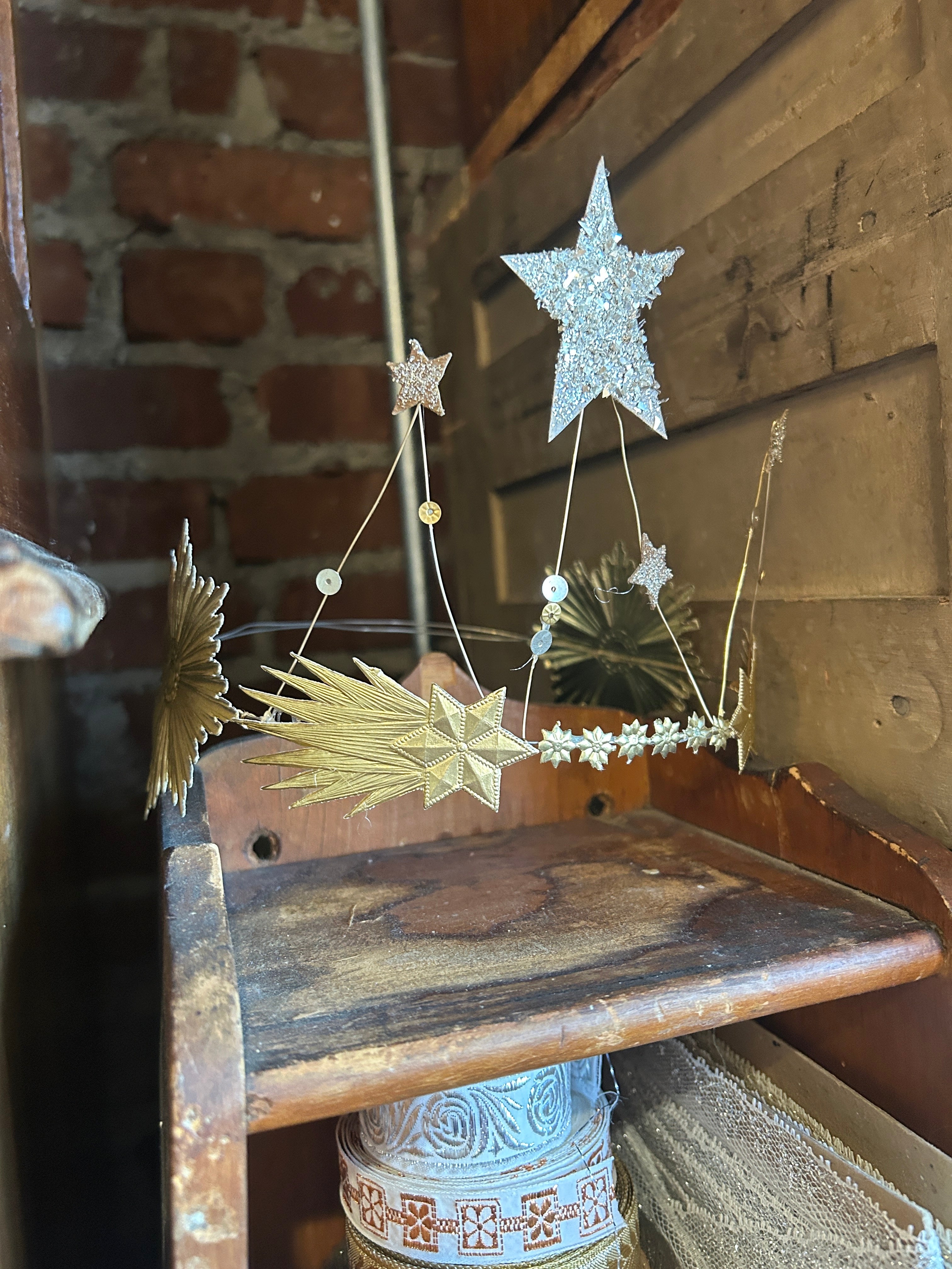 Star Queen Handmade Wire Crown - PARCEL