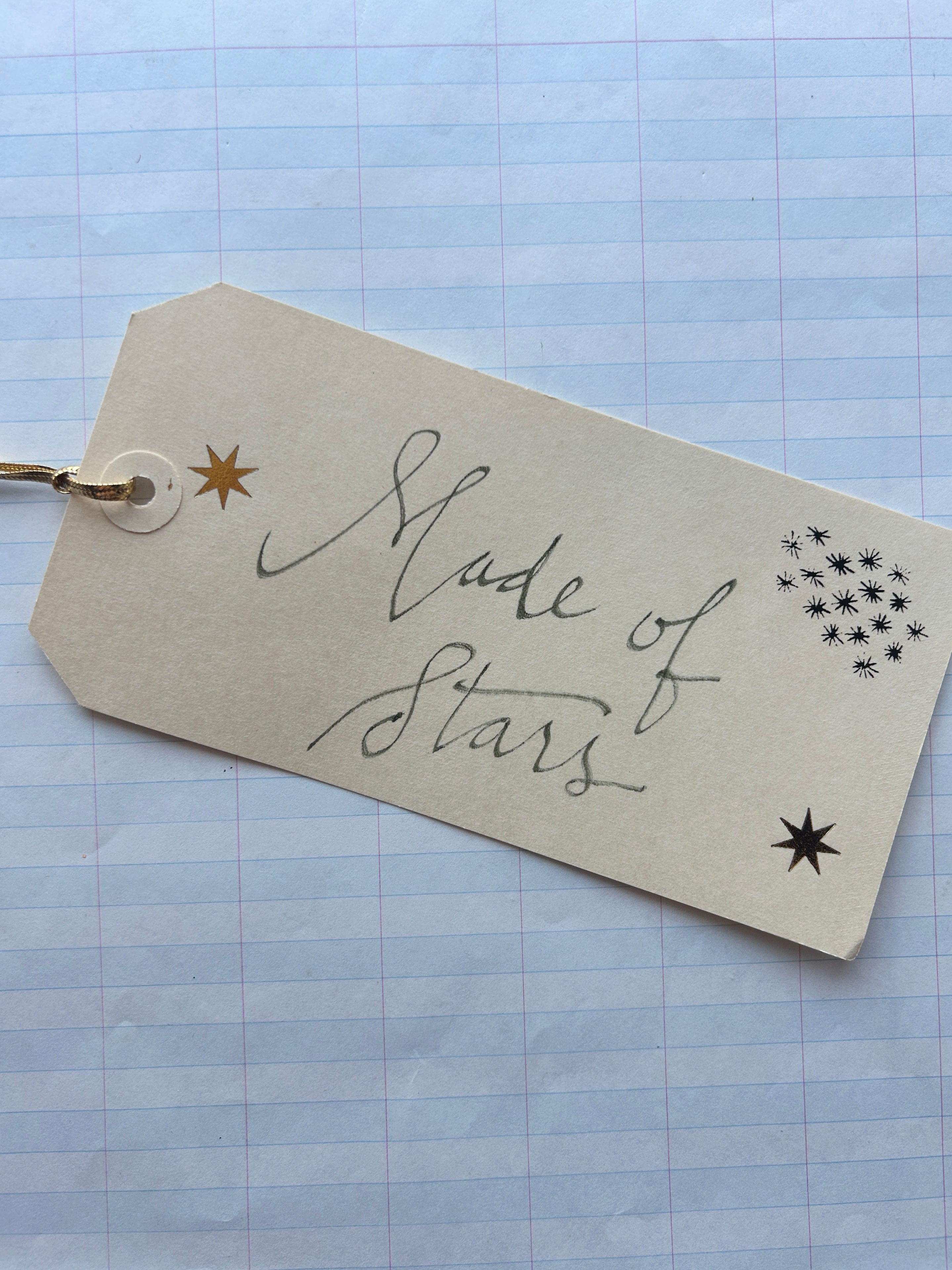 Made of Stars Gift Tags