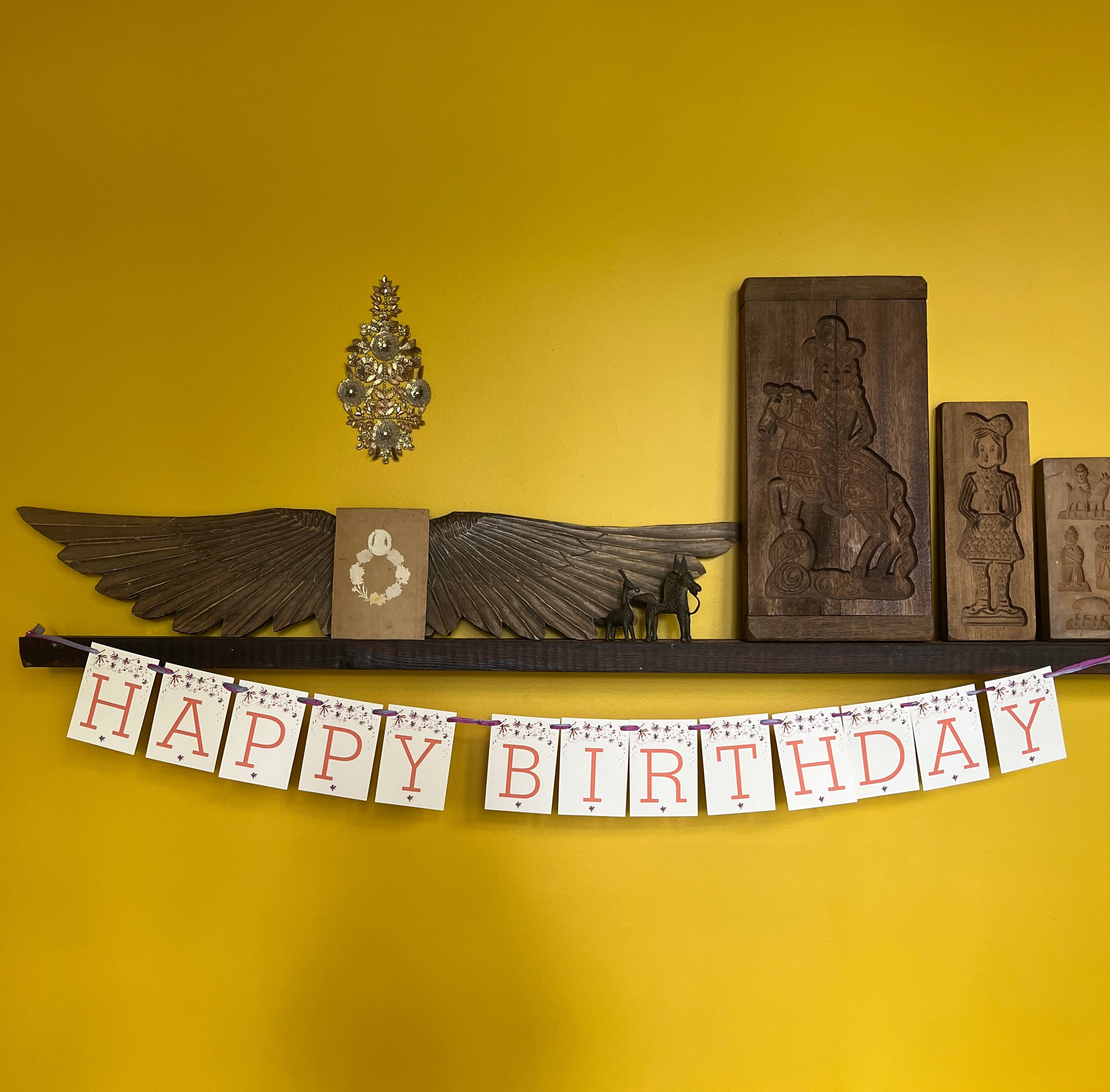 Confetti Happy Birthday Banner - PARCEL