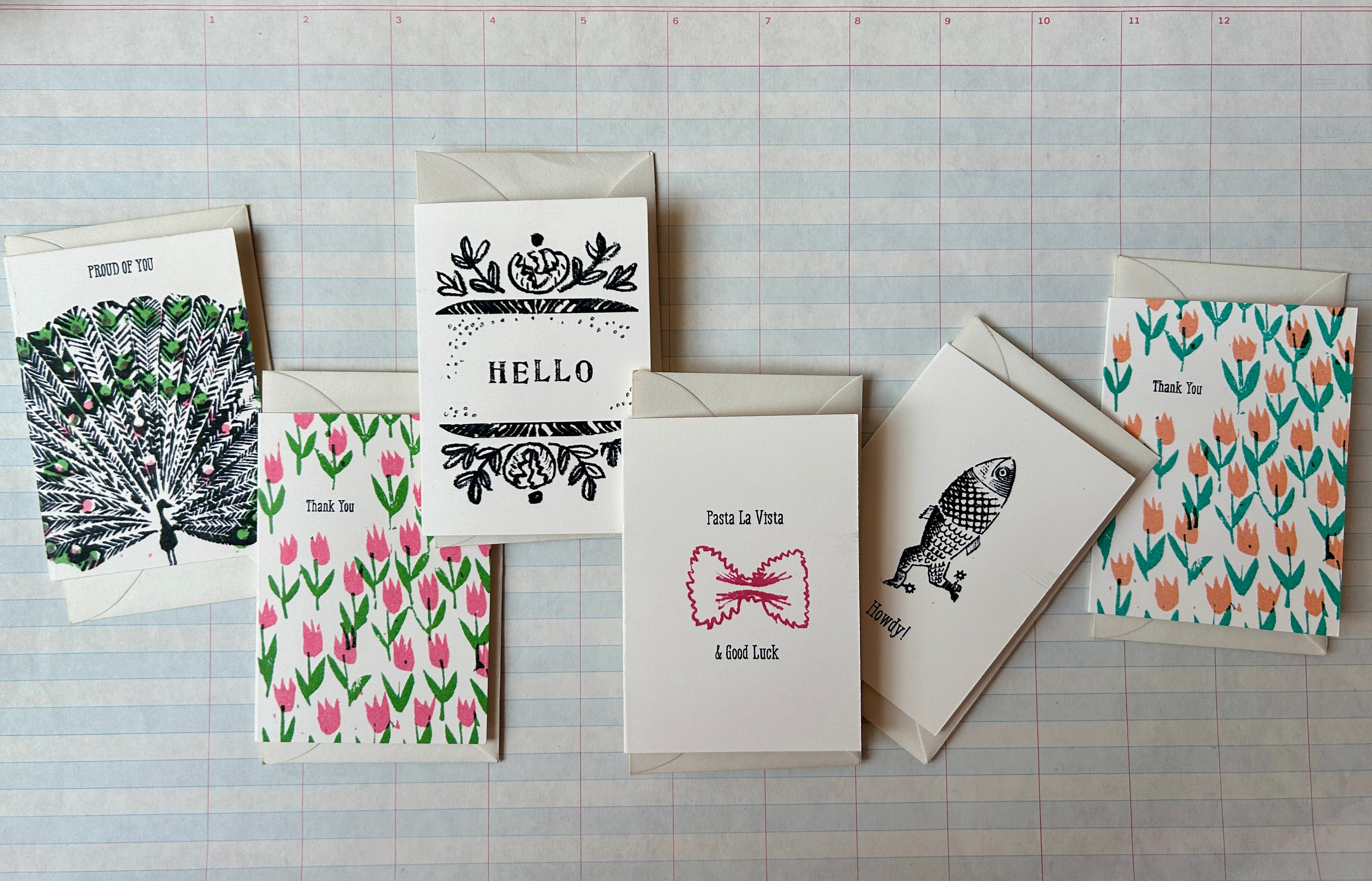 Mini Greeting Card Set - PARCEL