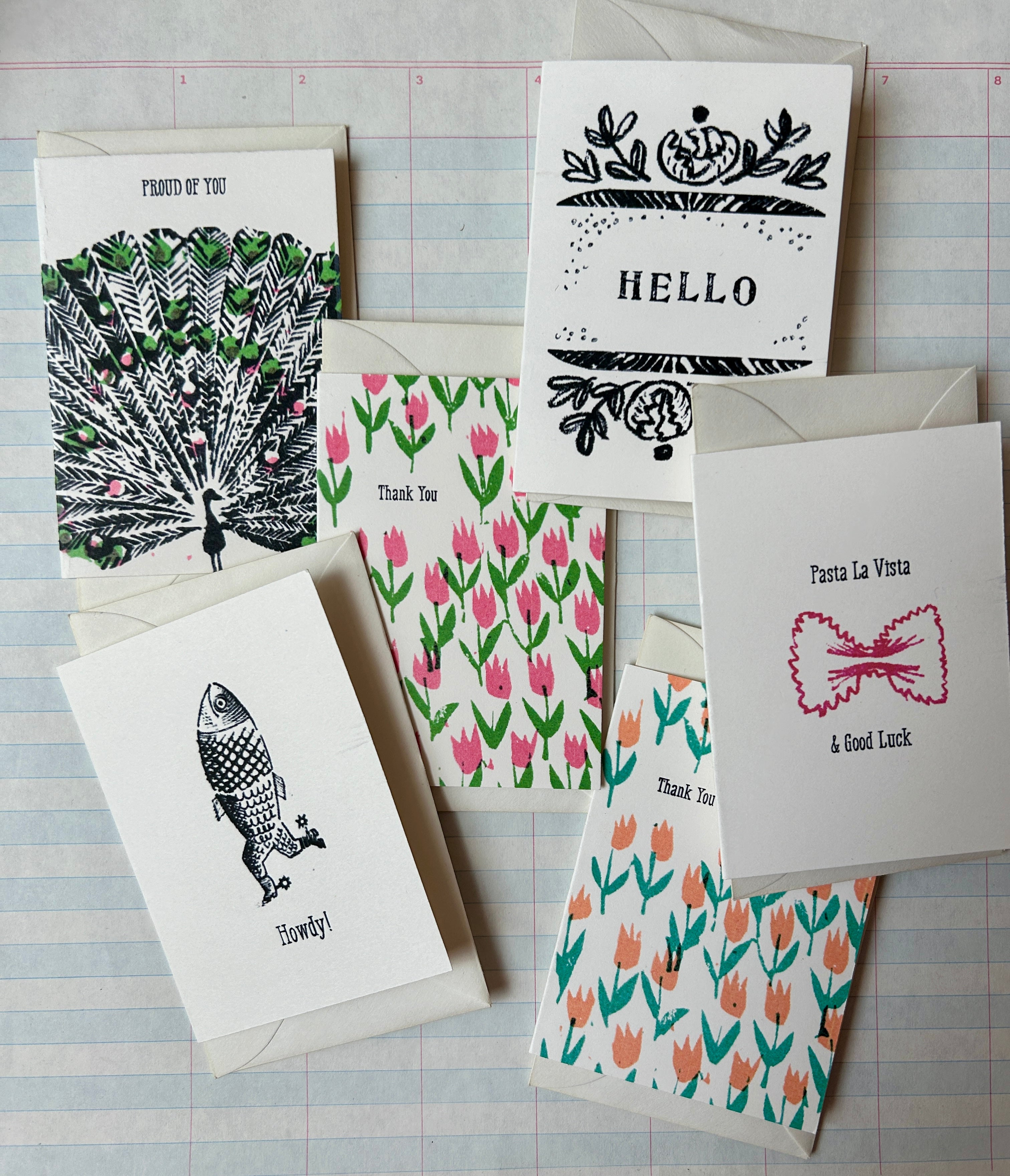 Mini Greeting Card Set - PARCEL
