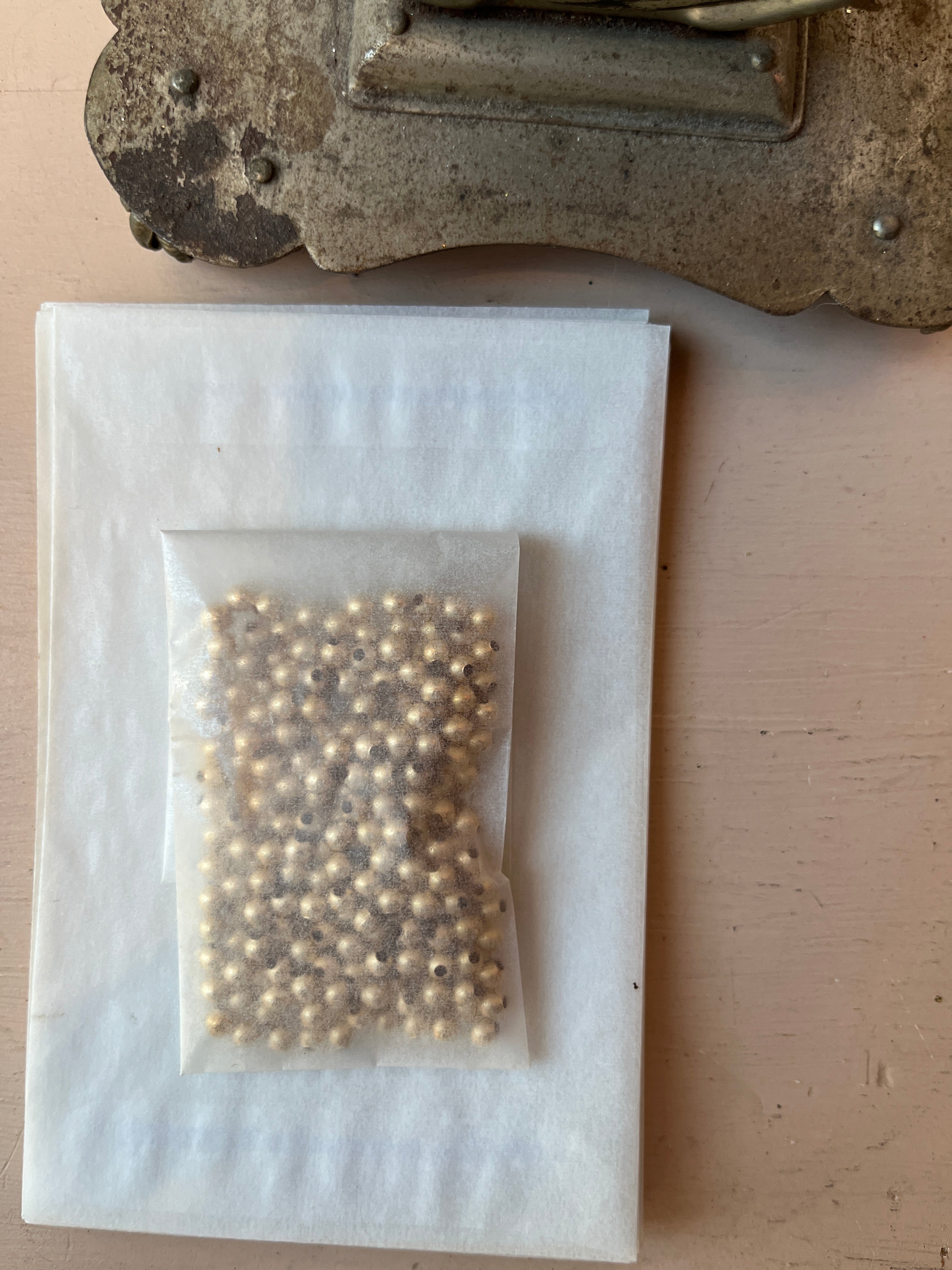 Little Gold Round Beads - PARCEL