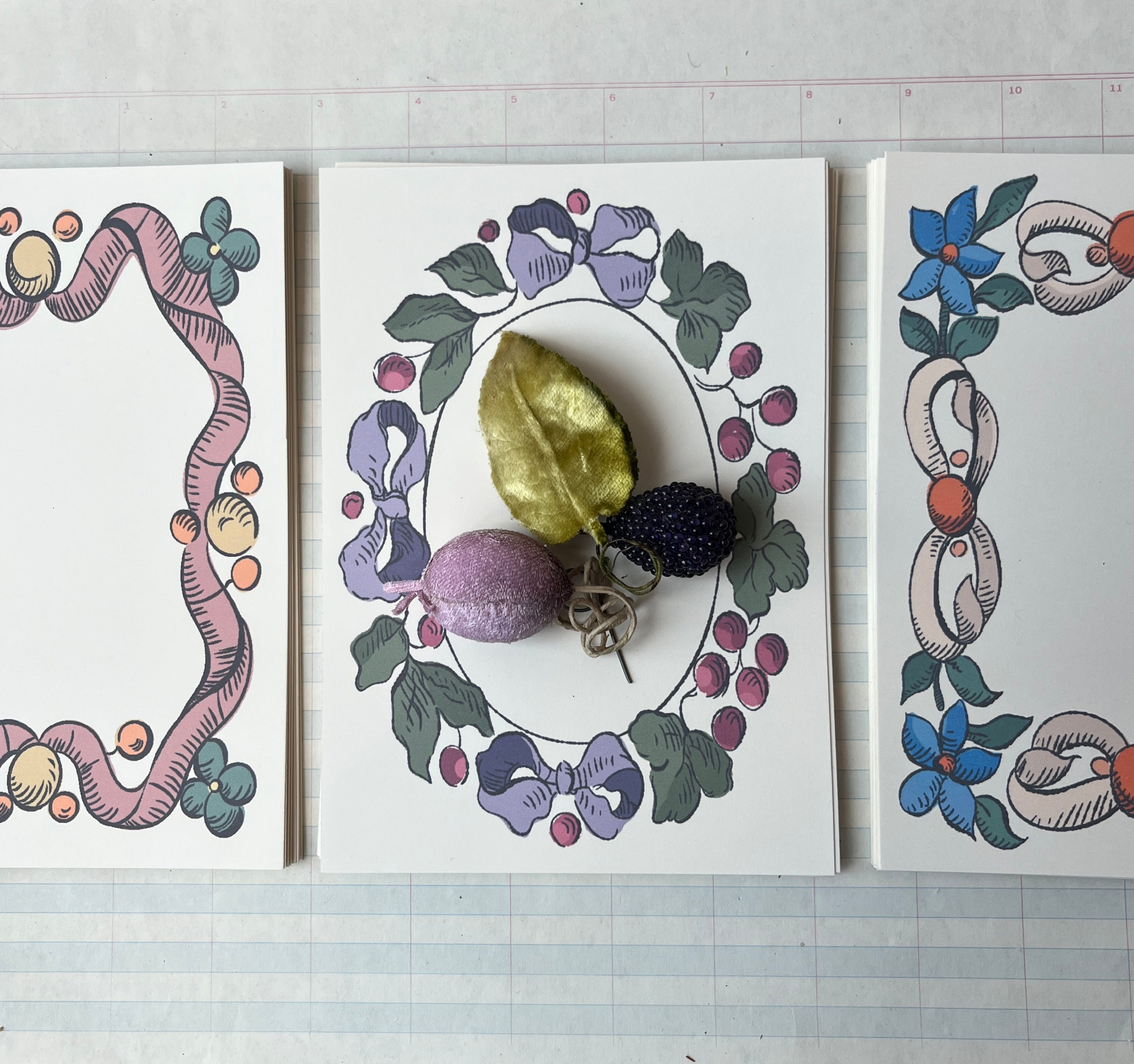 Rococo Frames Notecard Set - PARCEL
