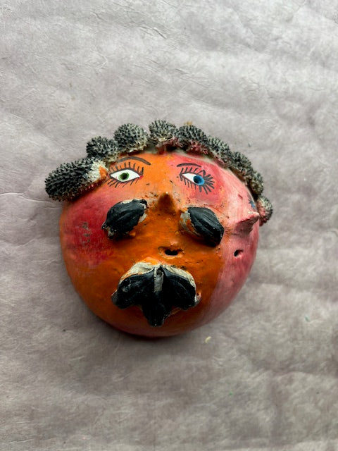 Two-Faced Coconut Head Mask