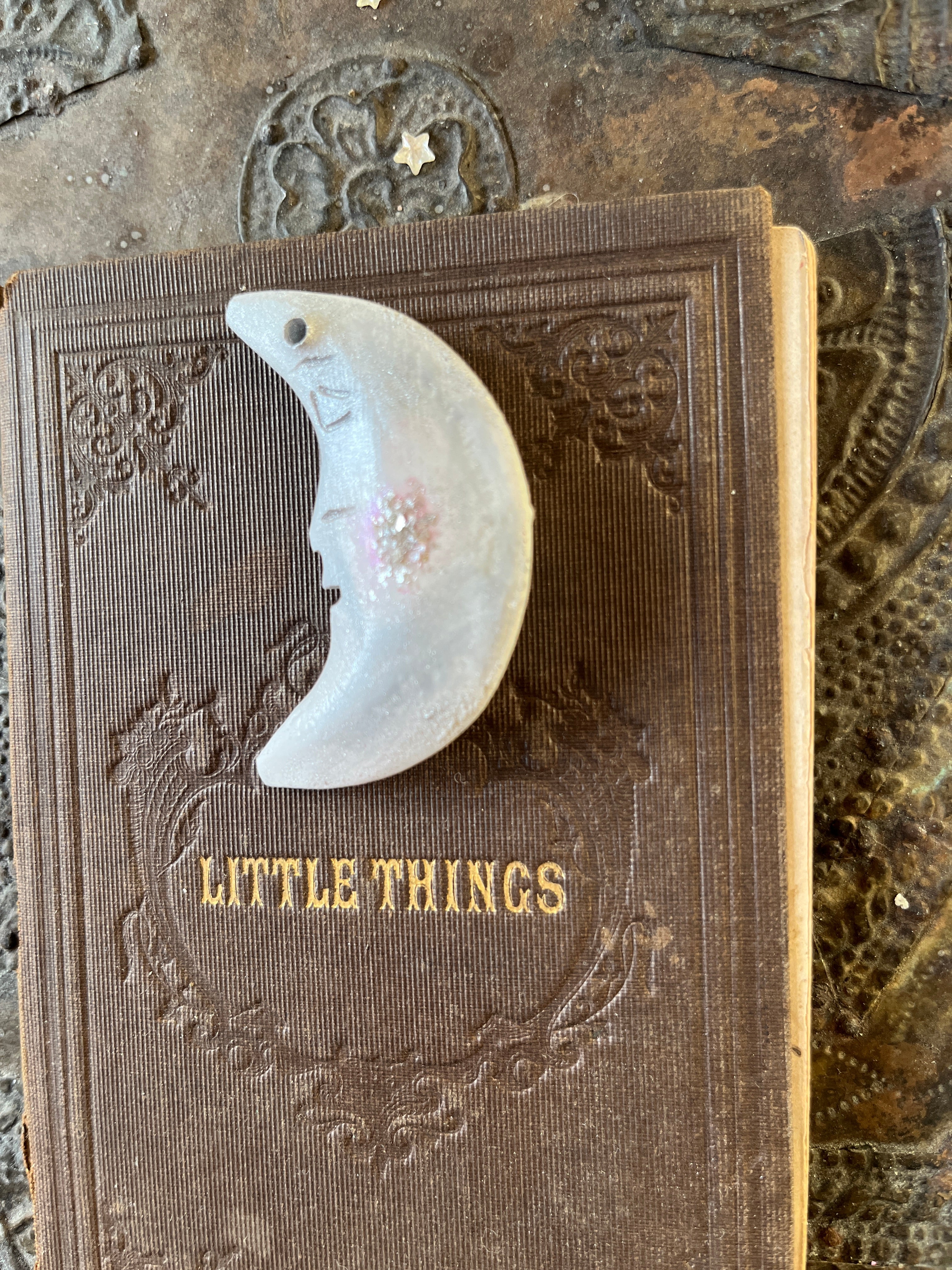 Little Things Crescent Moon Ornament - PARCEL