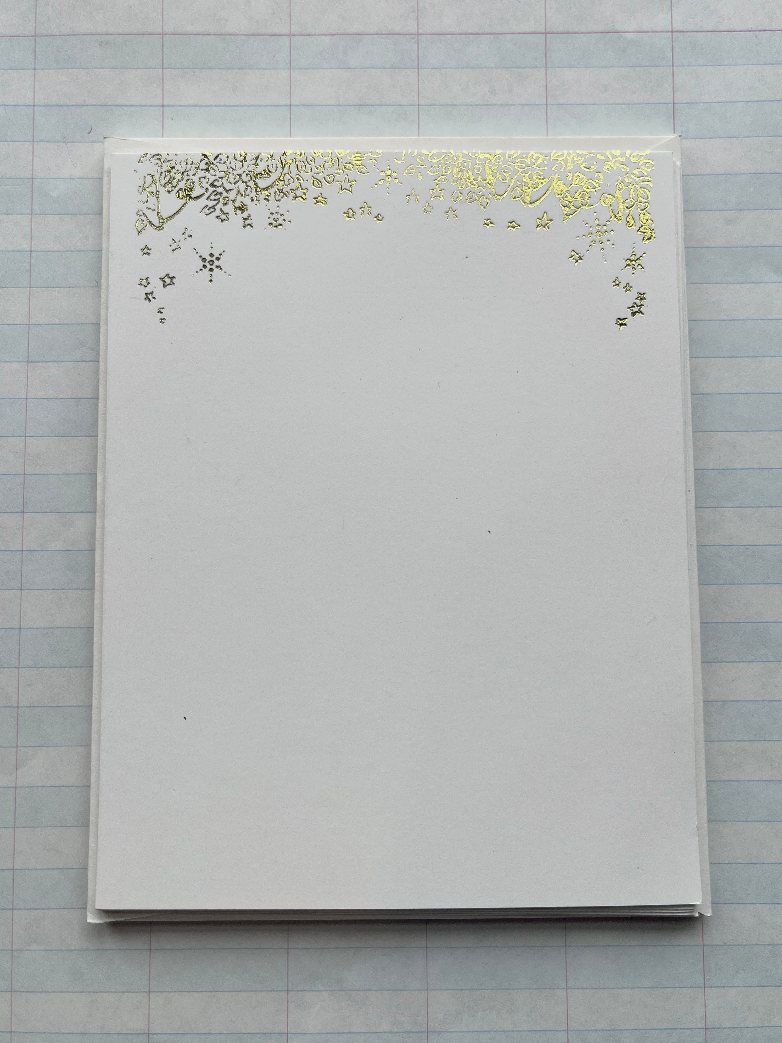 Under the Forest Sky Foil Pressed Stationery - PARCEL