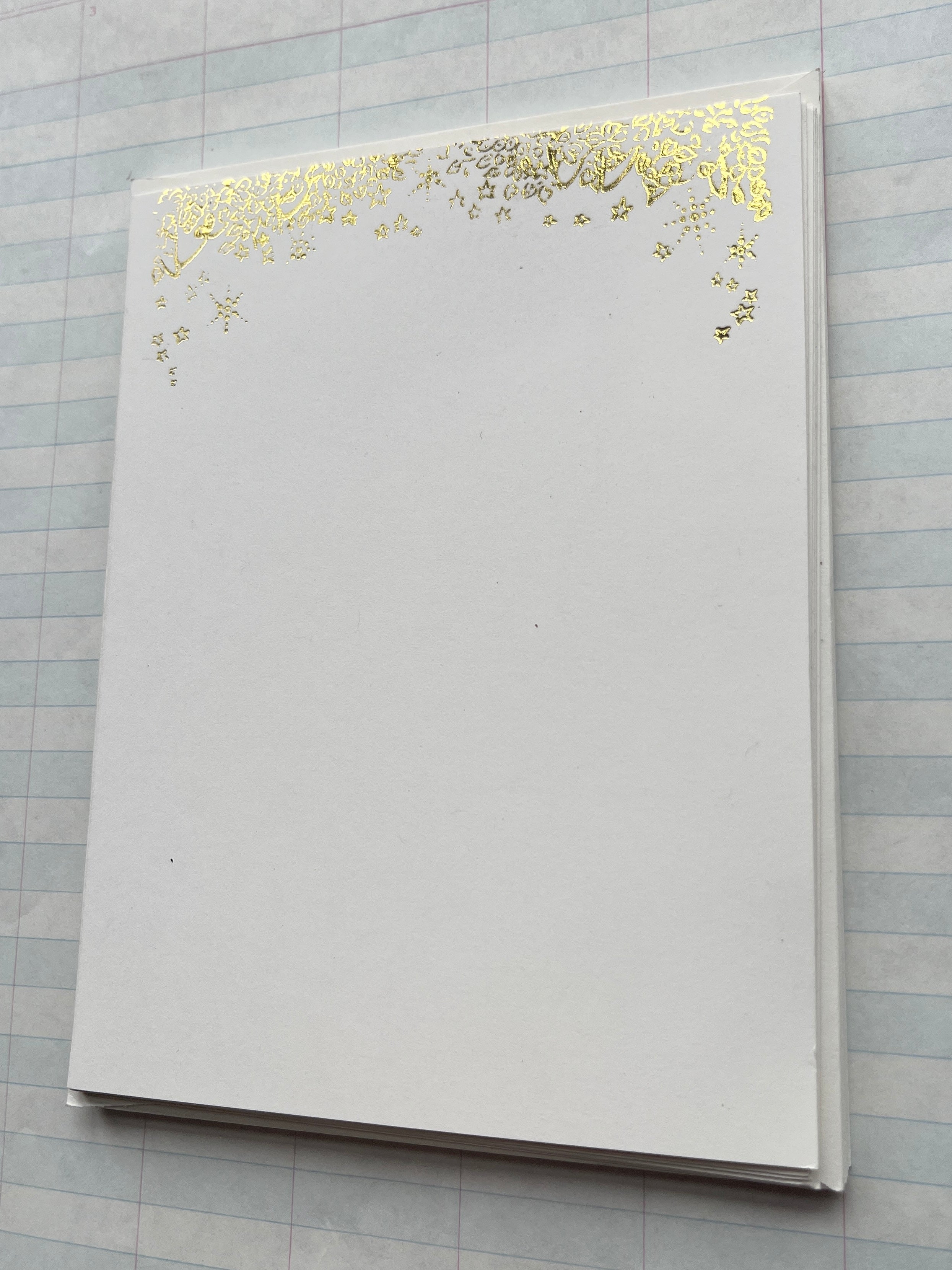 Under the Forest Sky Foil Pressed Stationery - PARCEL