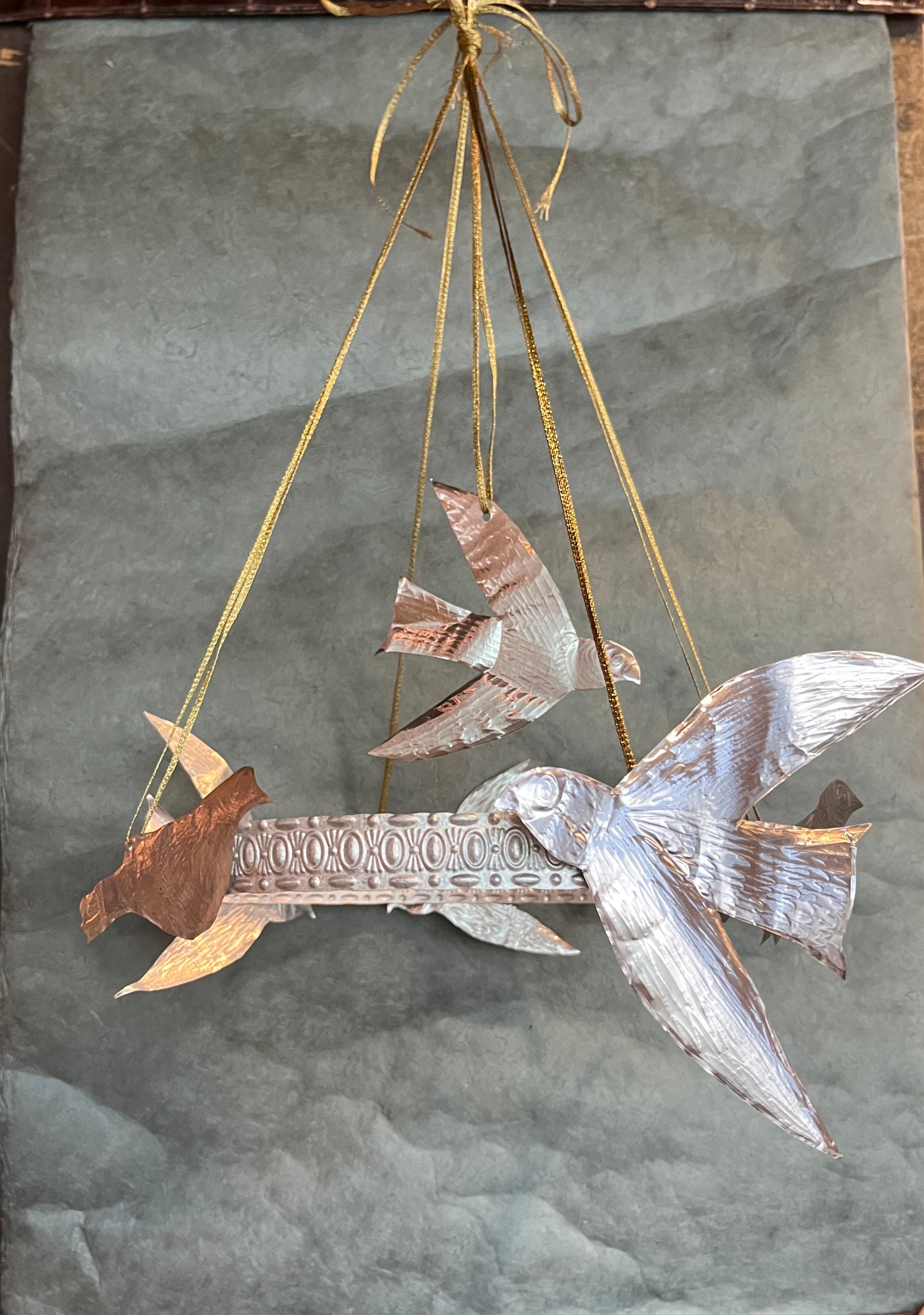 Flying Away Hammered Mobile