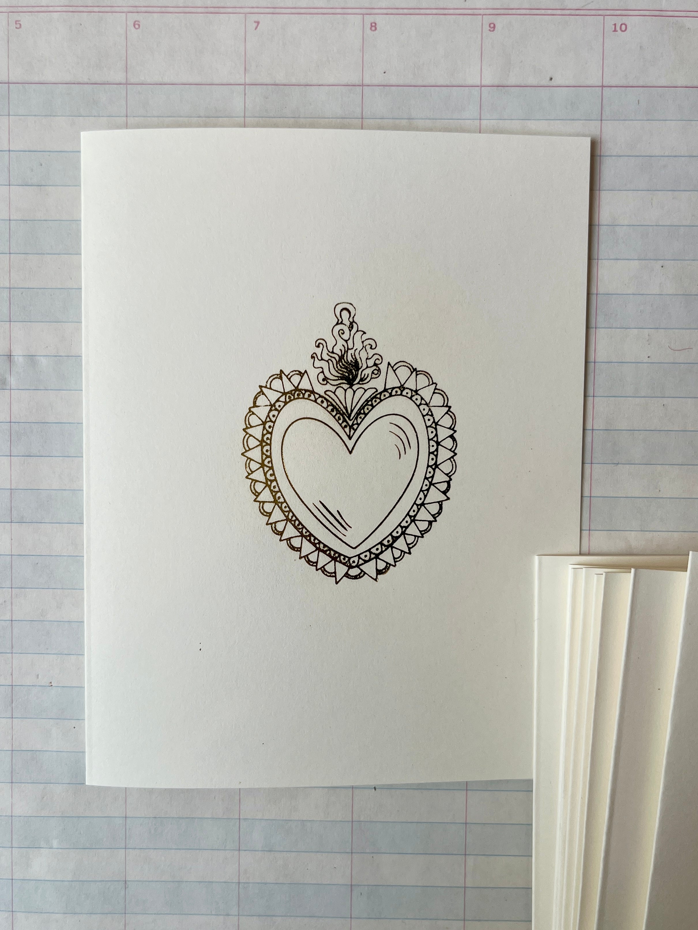 Milagro Foil Pressed Card Set - PARCEL