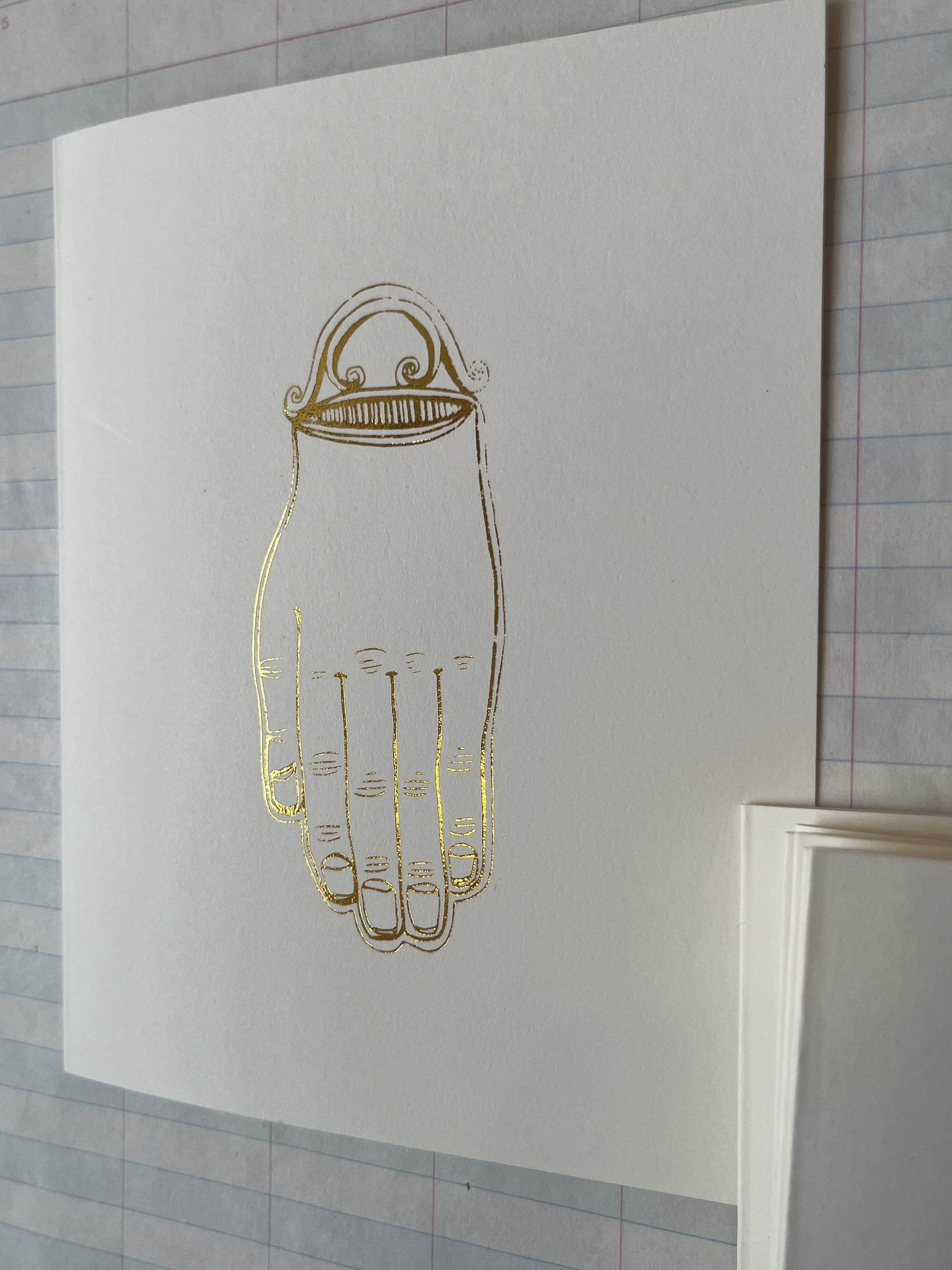 Milagro Foil Pressed Card Set - PARCEL