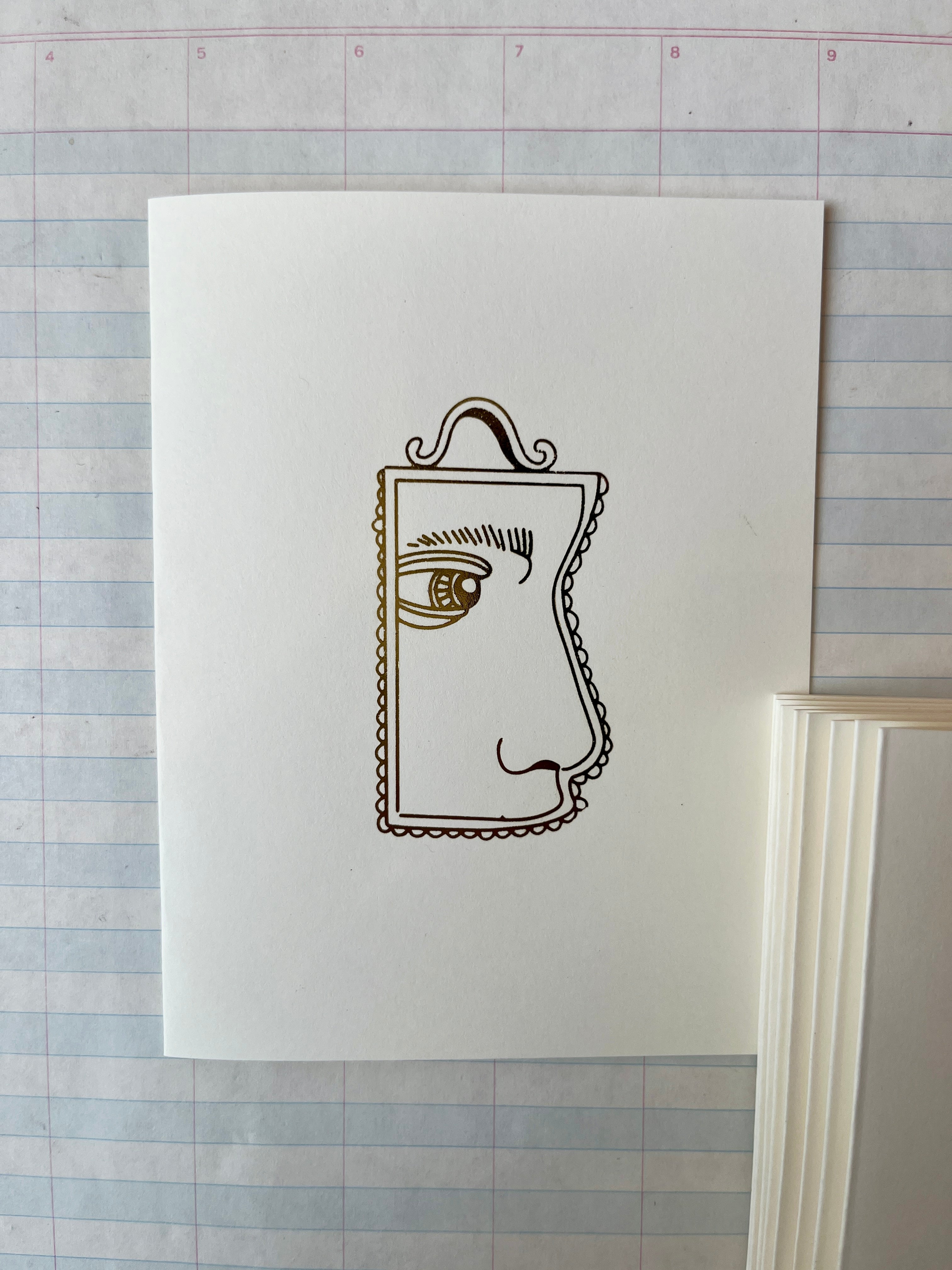 Milagro Foil Pressed Card Set - PARCEL