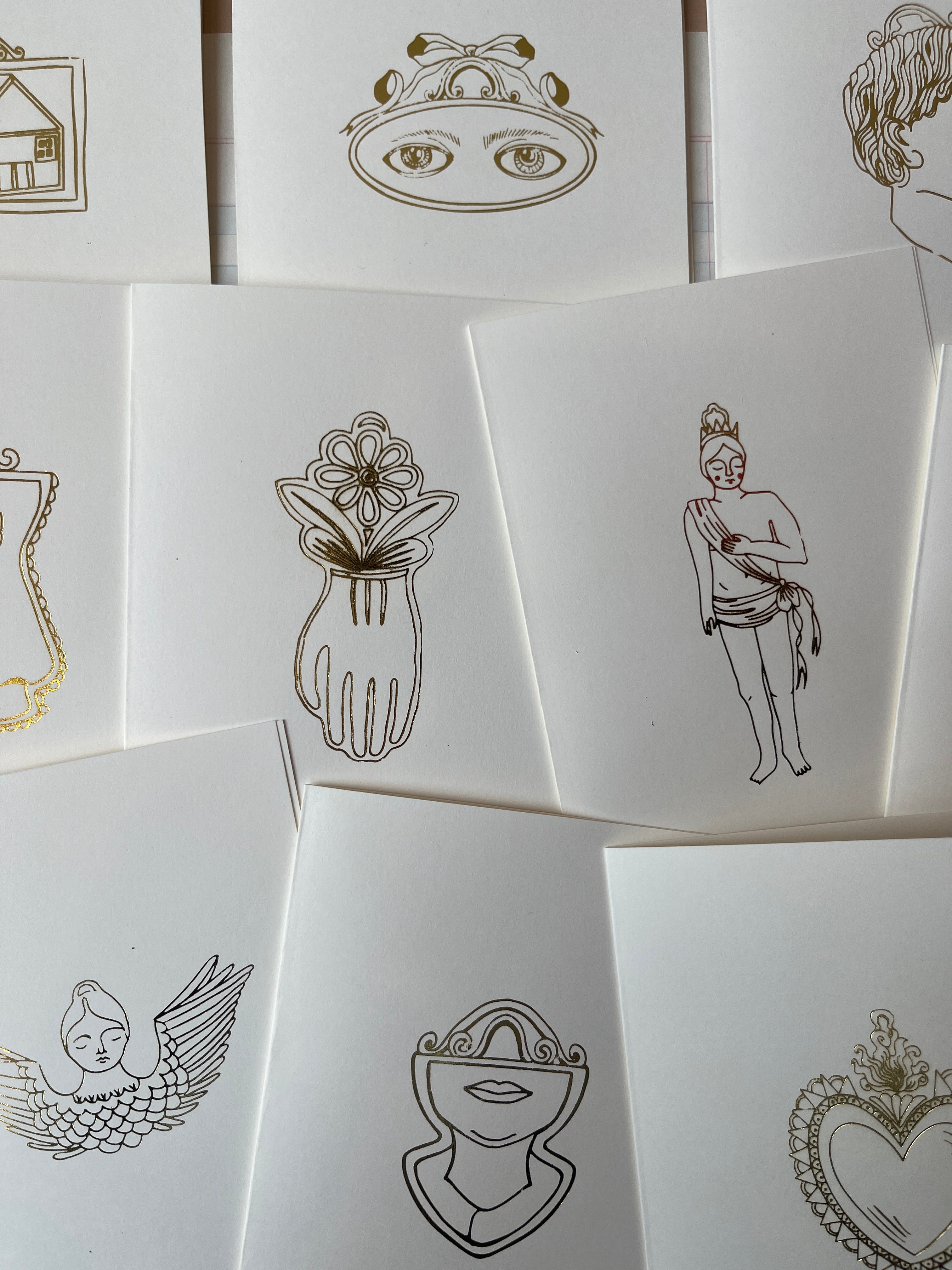 Milagro Foil Pressed Card Set - PARCEL
