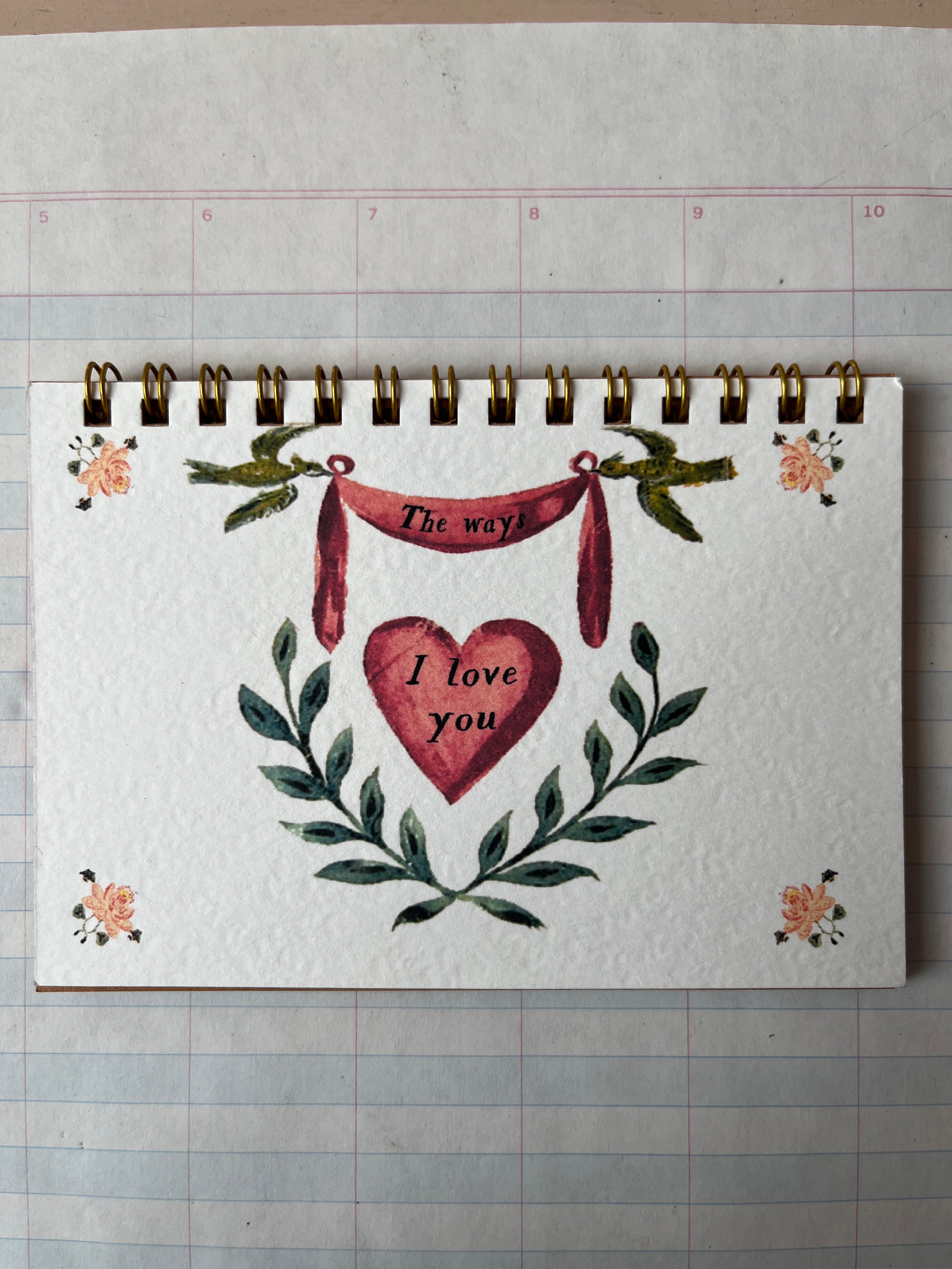 The Ways I Love You Mini Notebook - PARCEL