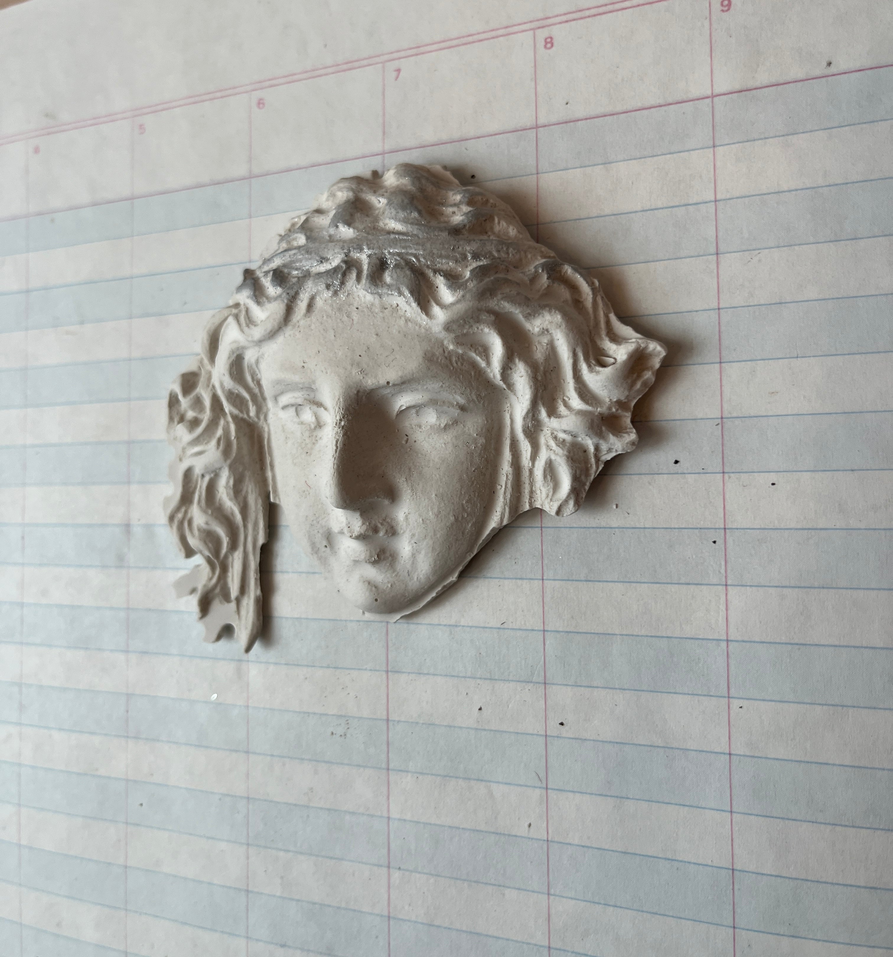 Medusa Handmade Plaster Ornament - PARCEL