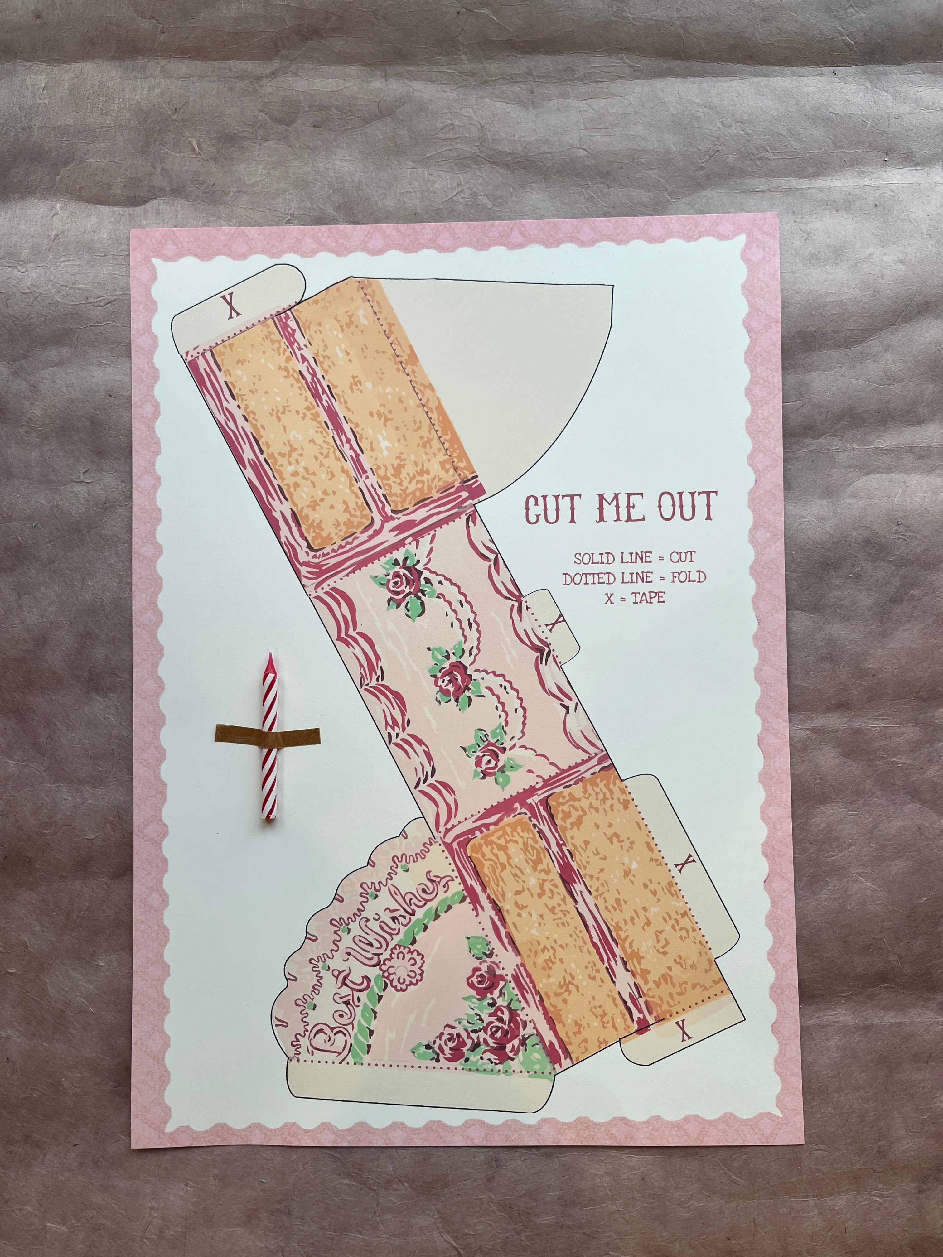 Slice of Cake Boxes - PARCEL