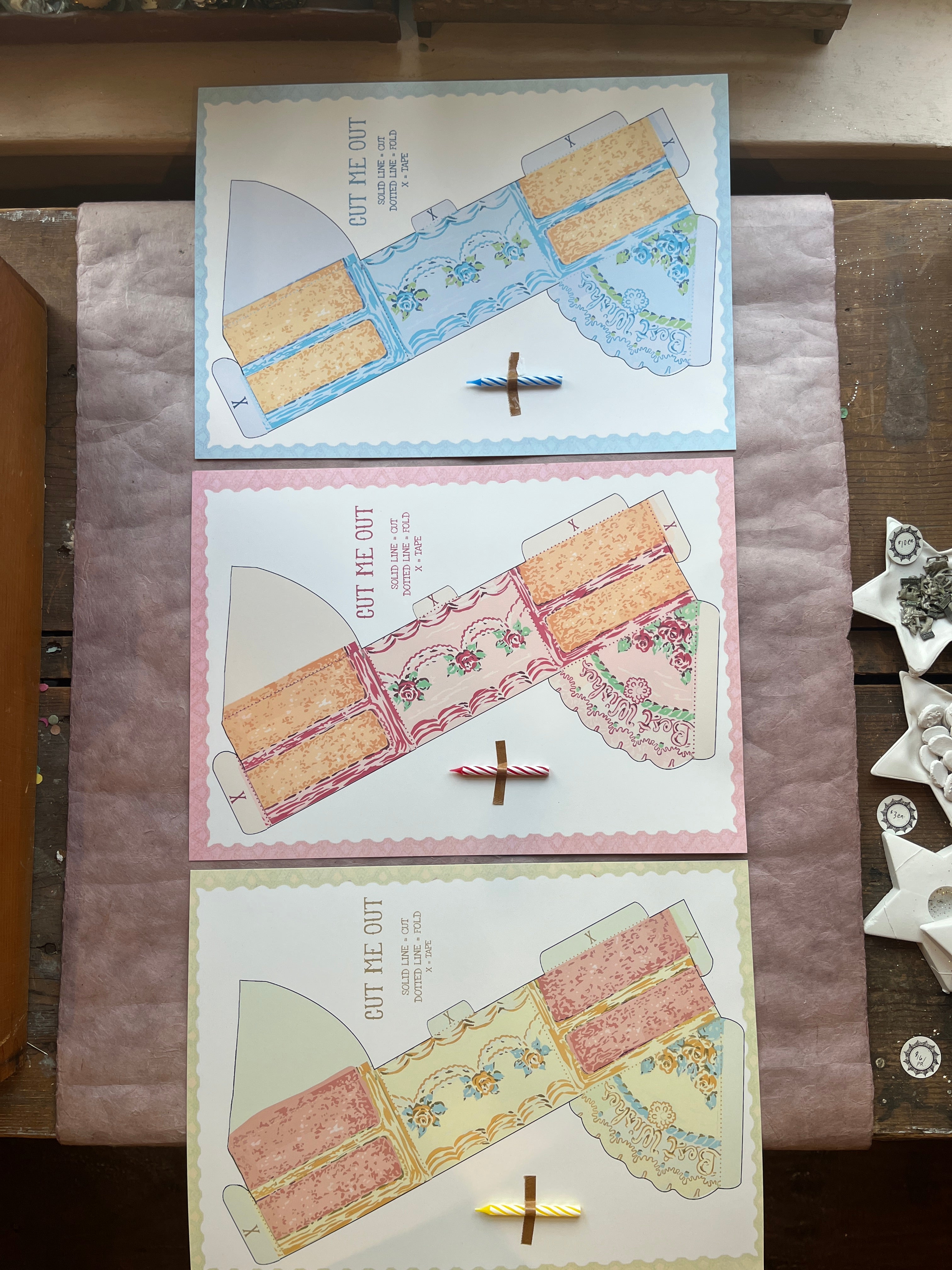 Slice of Cake Boxes - PARCEL