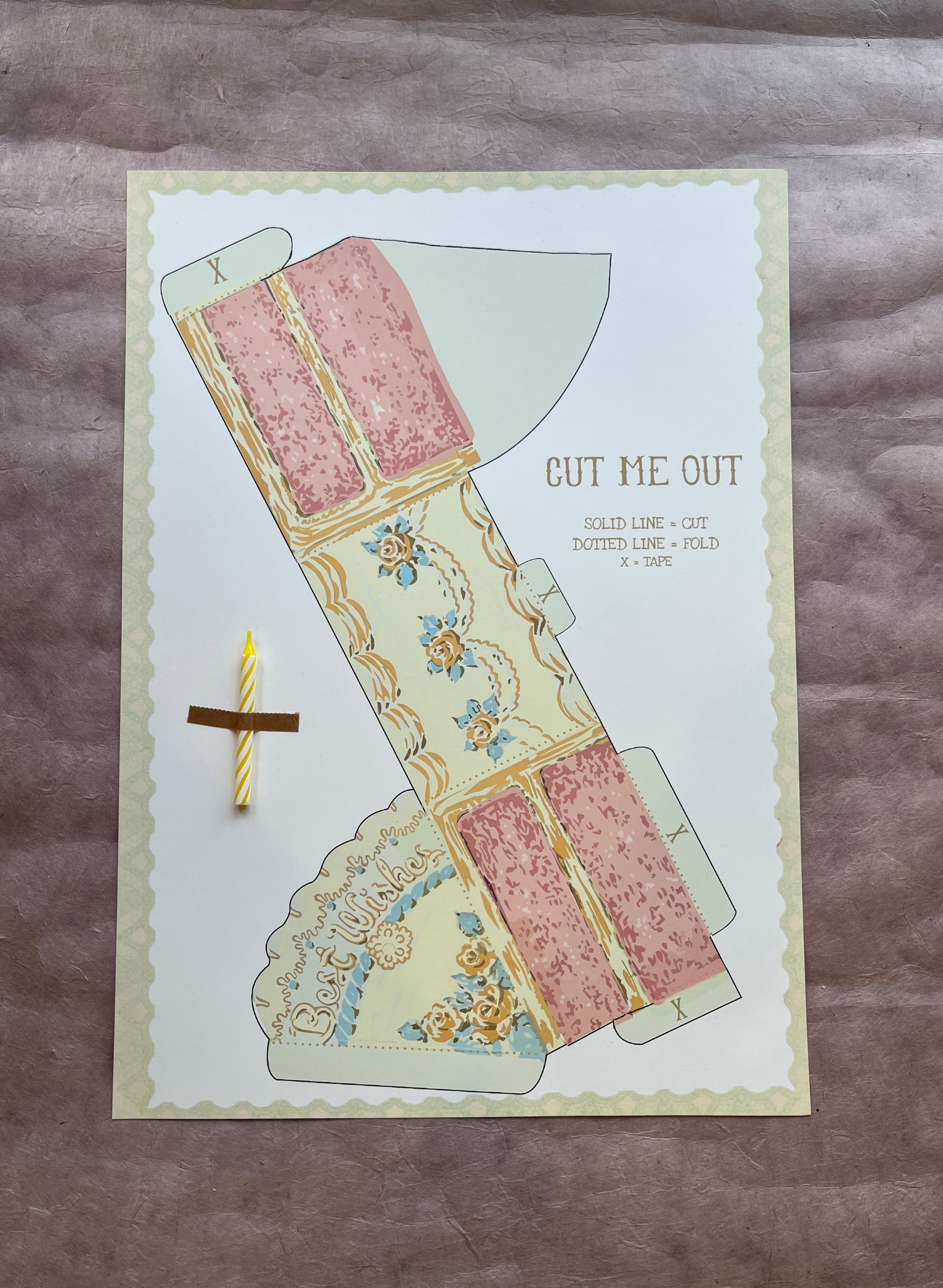 Slice of Cake Boxes - PARCEL