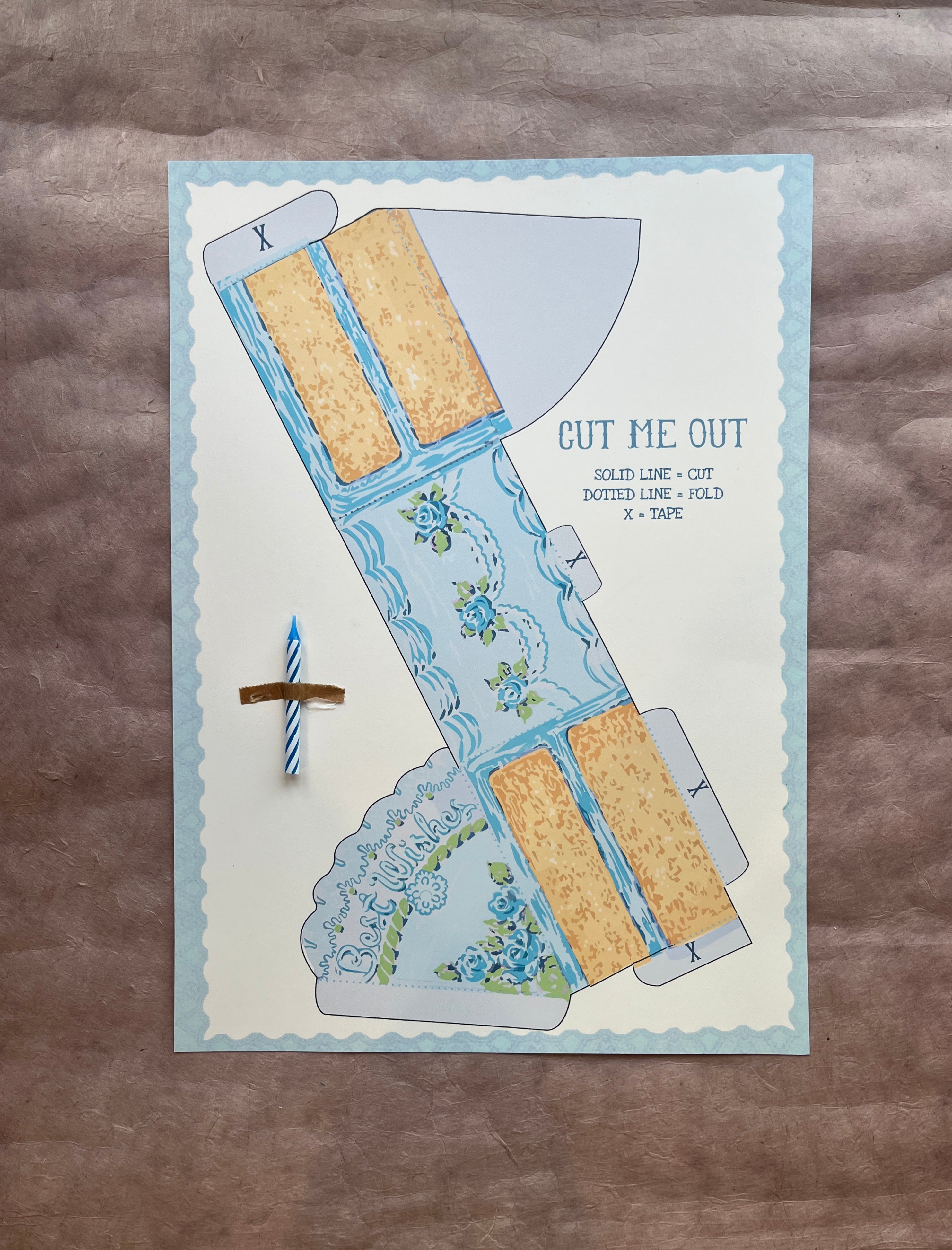 Slice of Cake Boxes - PARCEL