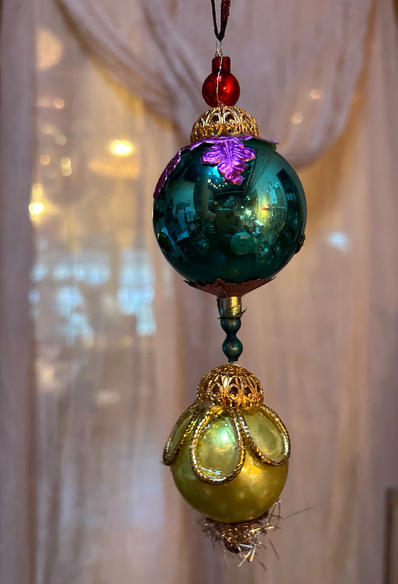 Double Drop Handmade Ornaments - PARCEL