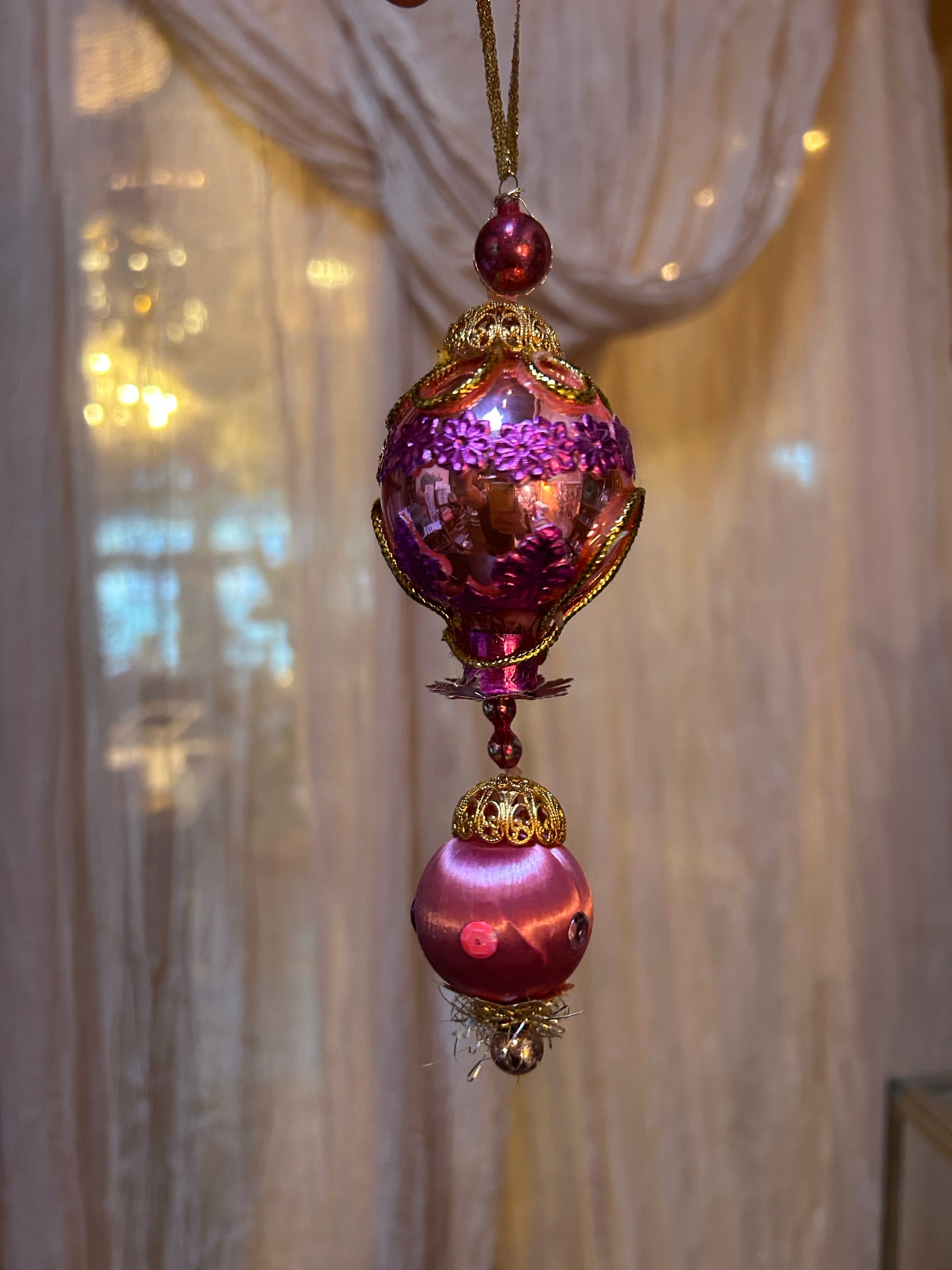 Double Drop Handmade Ornaments - PARCEL