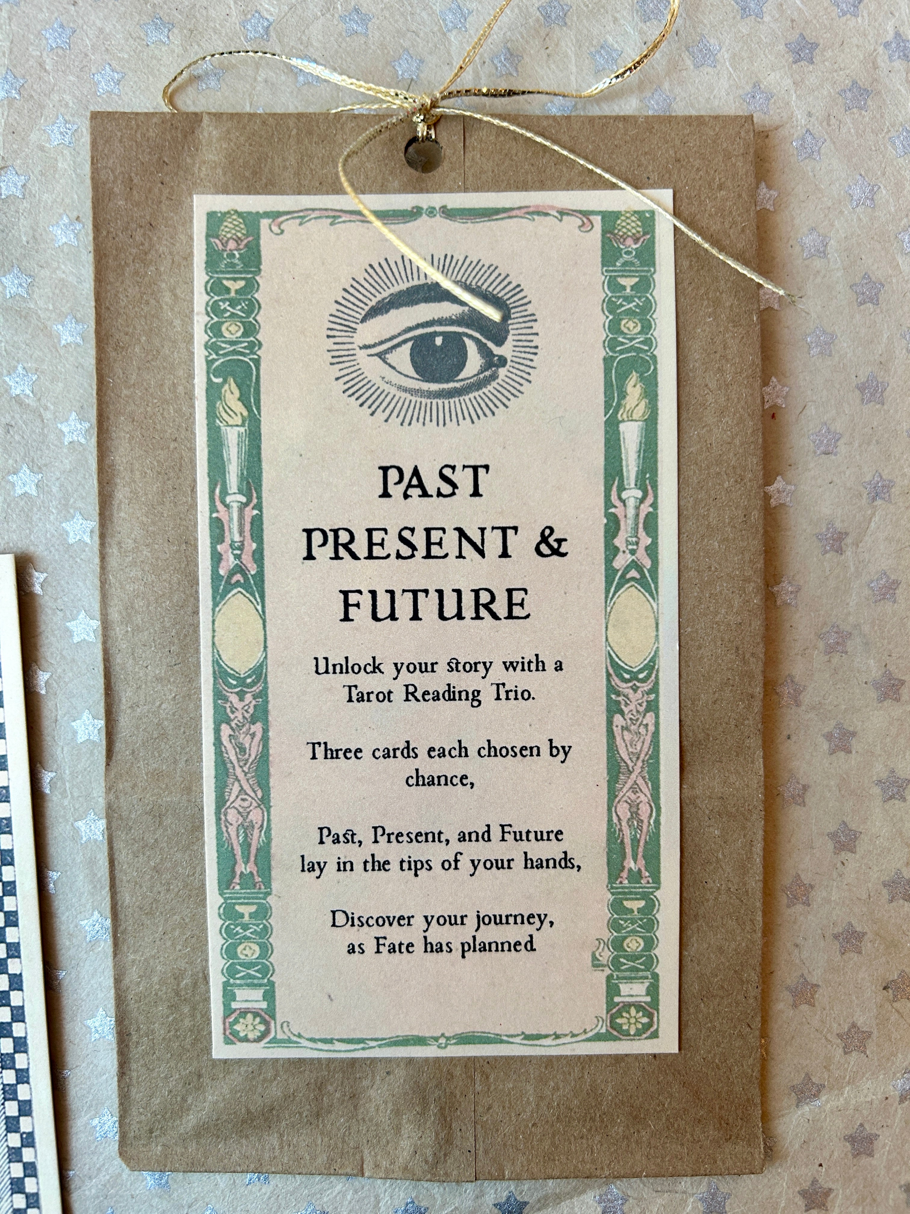 Past, Present, & Future Tarot Card Reading - PARCEL