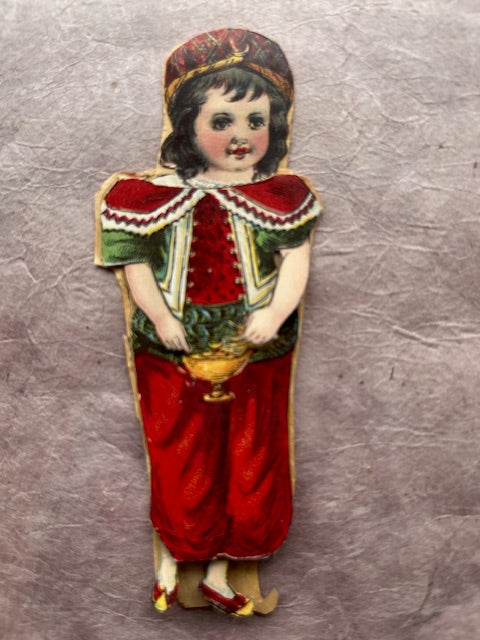 Victorian Paper Advertising Doll #2 - PARCEL