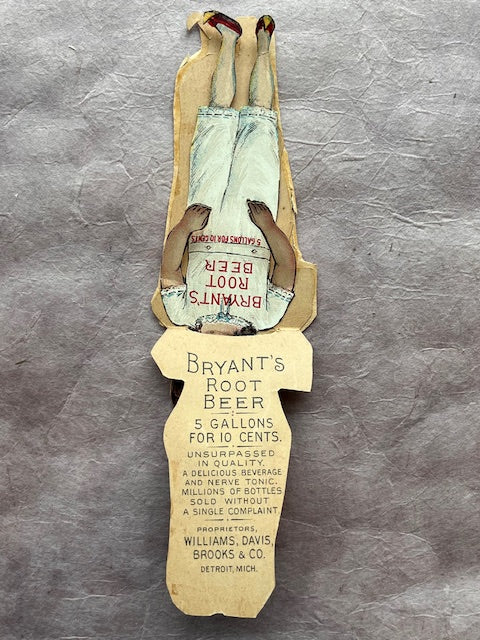Victorian Paper Advertising Doll #2 - PARCEL