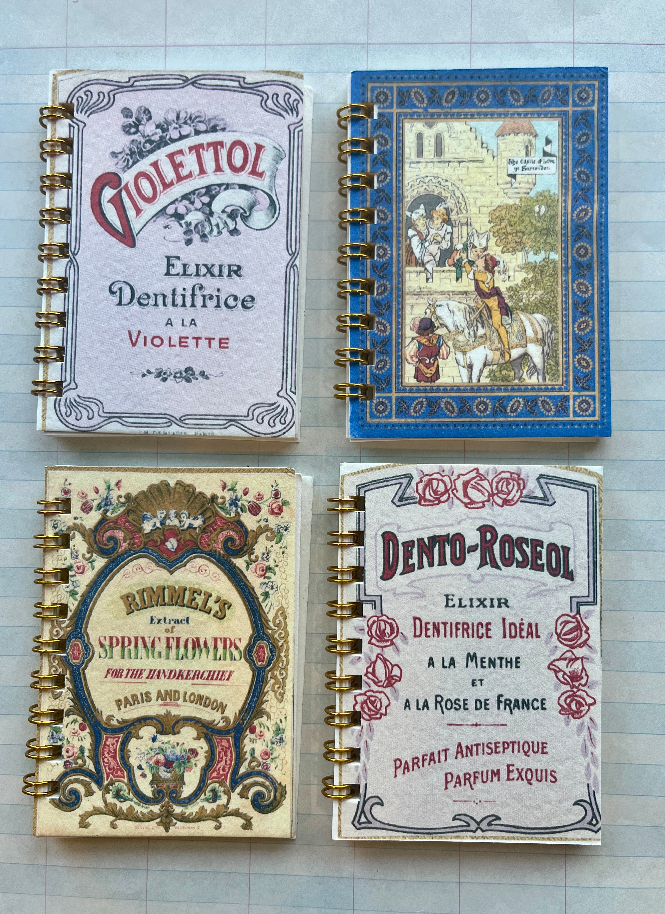 Vintage Label Notebooks - PARCEL