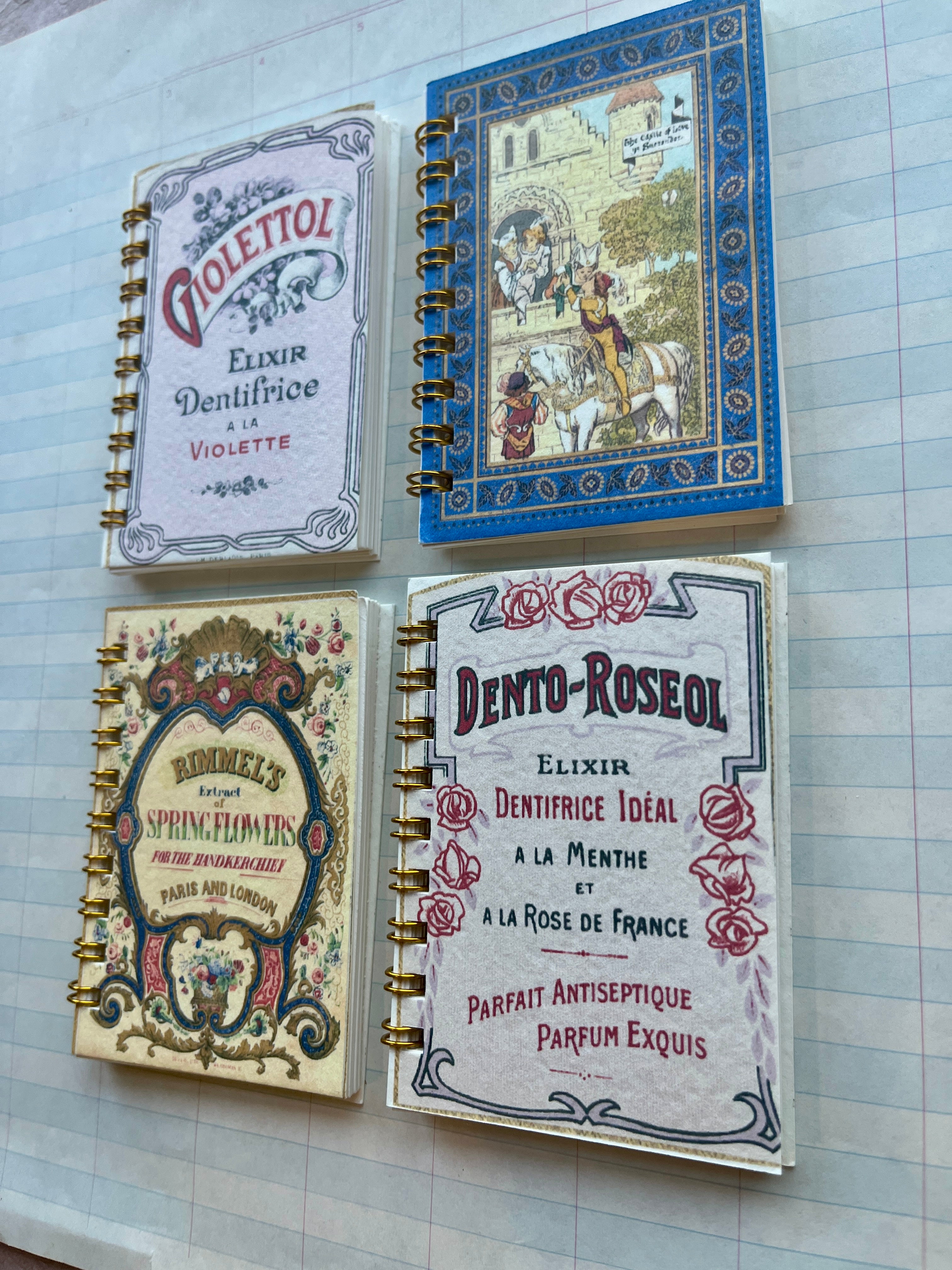 Vintage Label Notebooks - PARCEL