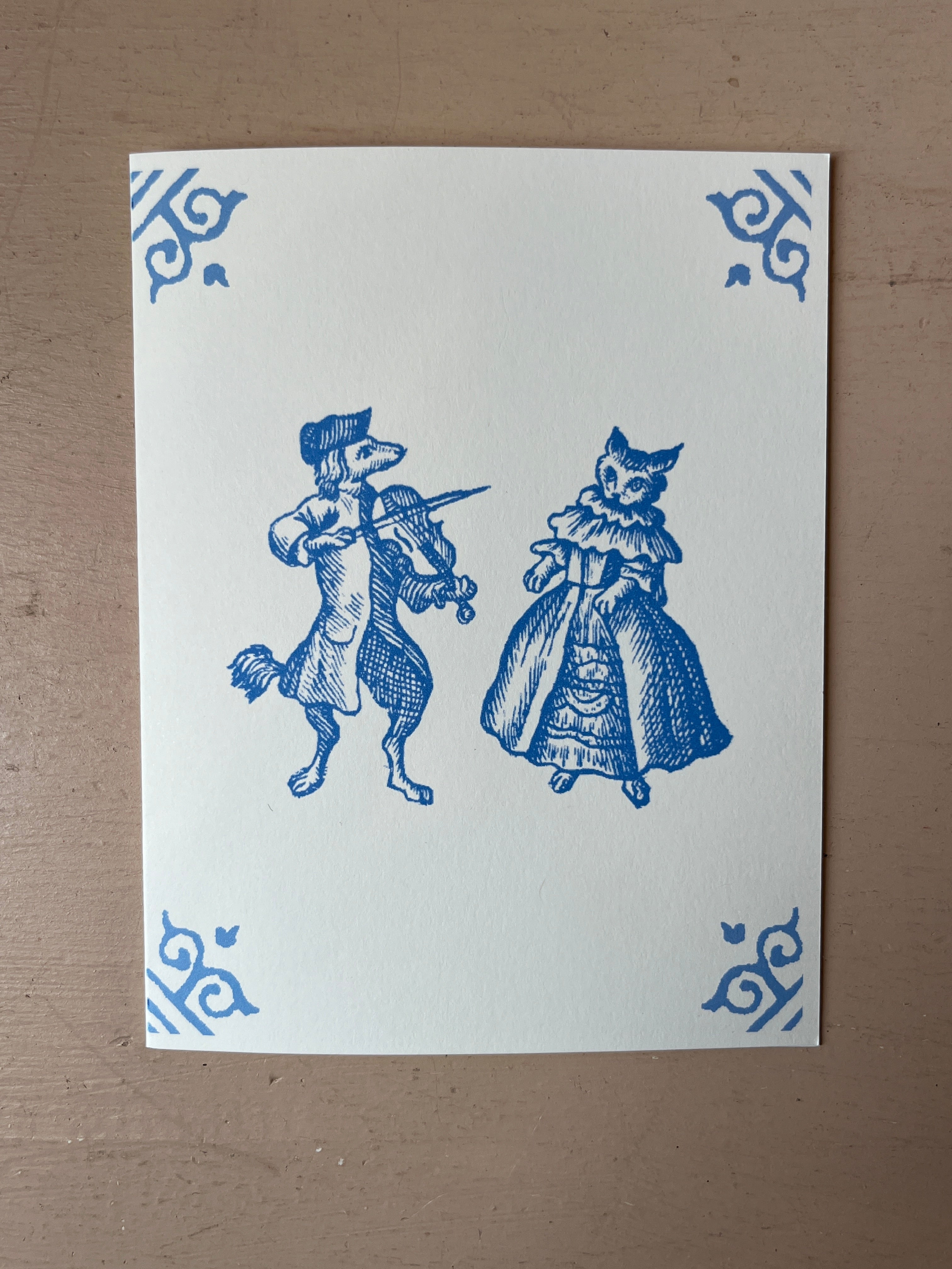 Dutch Tile Notecard Set - PARCEL