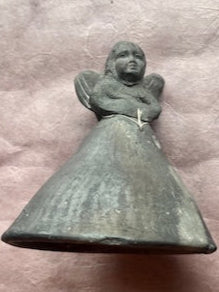 Vintage Pair of Angel Bells/Candle Holder - PARCEL
