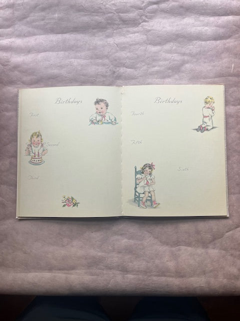Vintage Baby Book - PARCEL