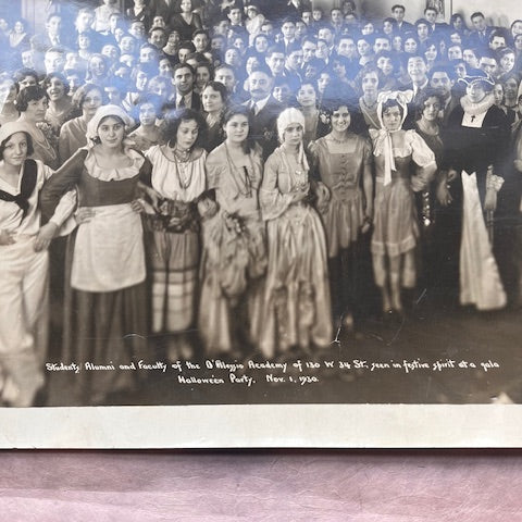 1930 Halloween Party Group Photo