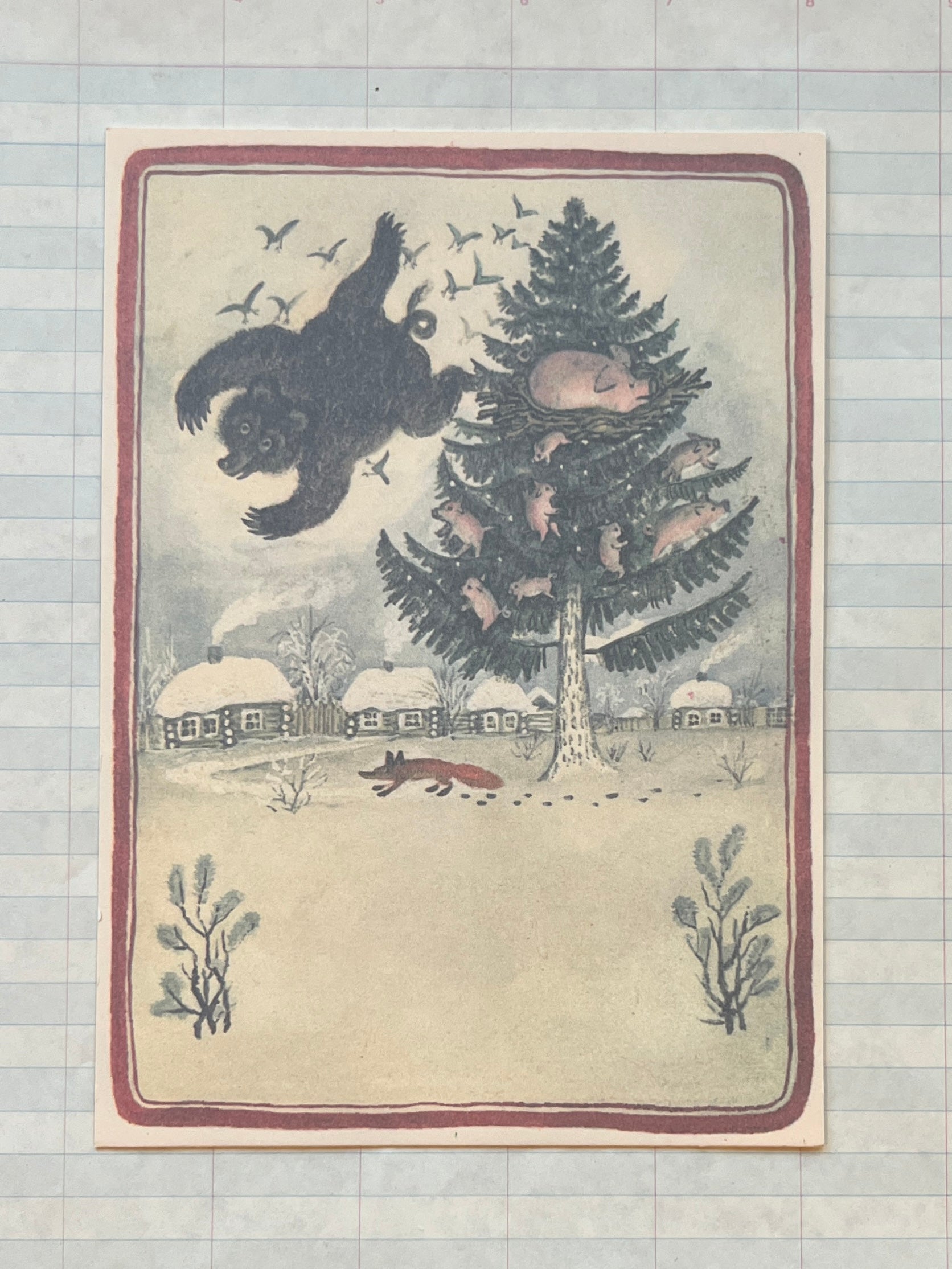 Over the River and Through the Woods Stationery Set - PARCEL