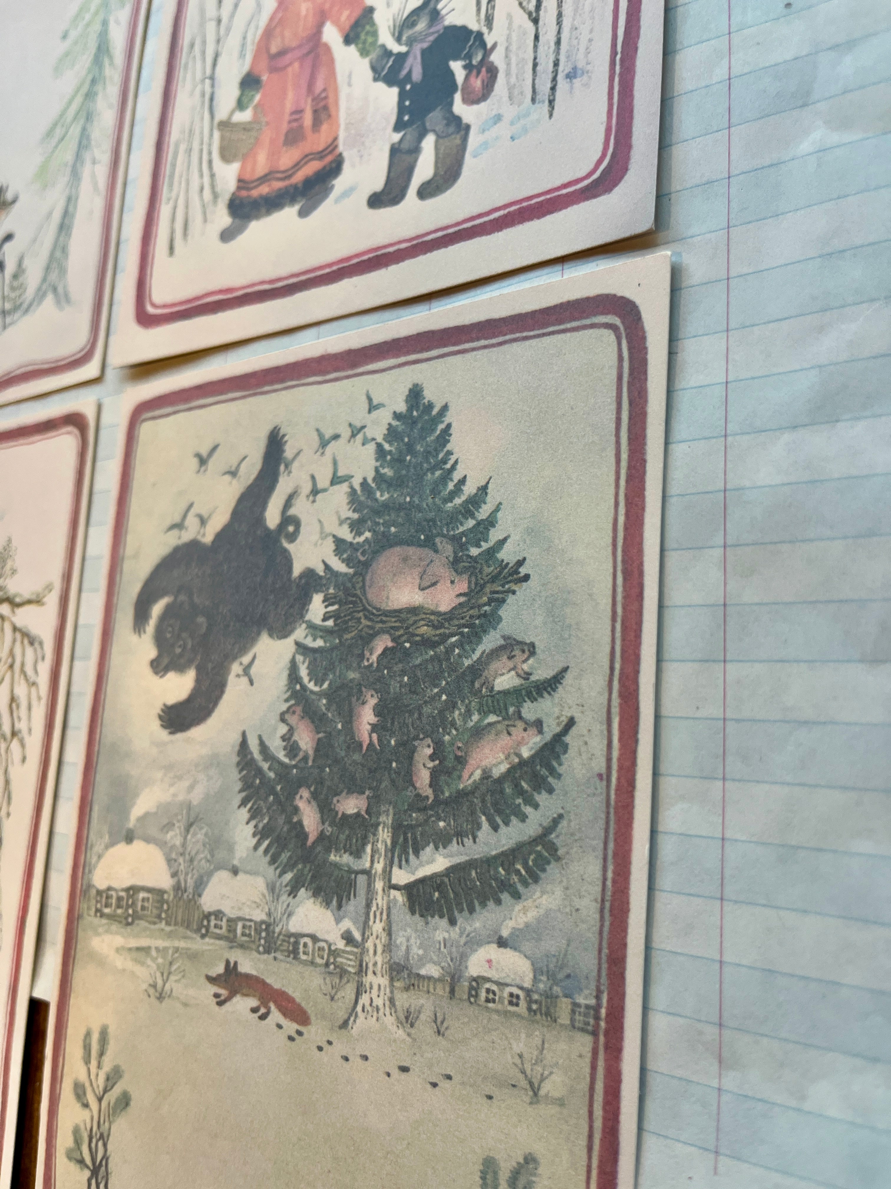 Over the River and Through the Woods Stationery Set - PARCEL
