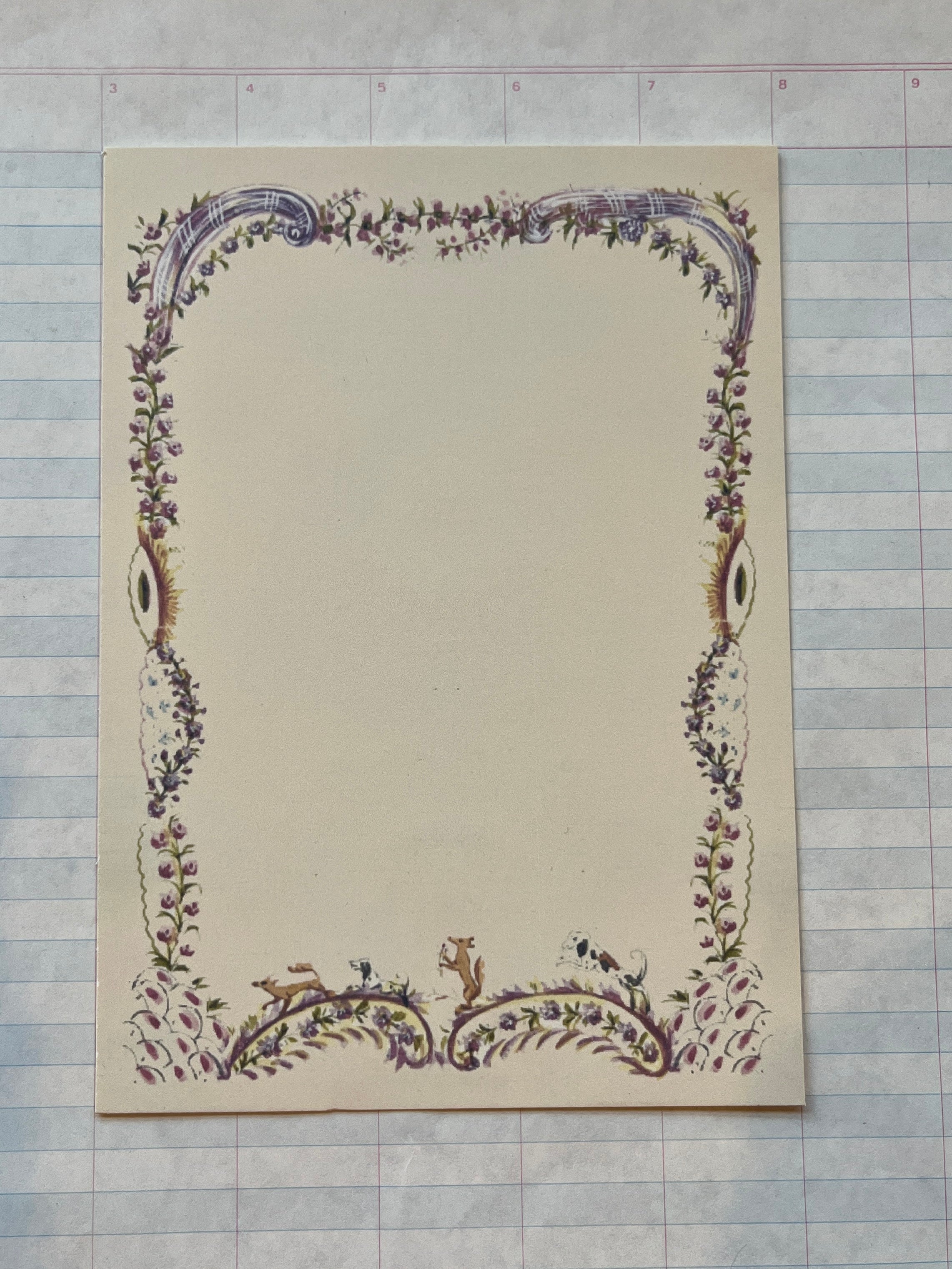 French Menu Stationery Set III - PARCEL