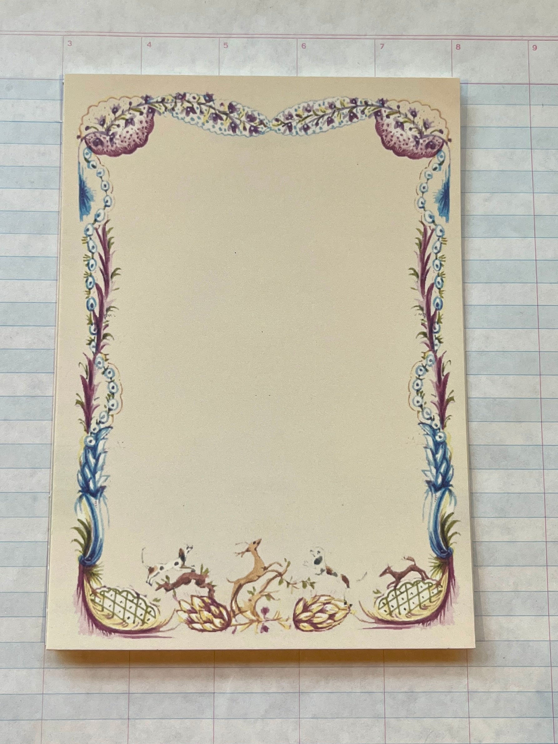 French Menu Stationery Set III - PARCEL